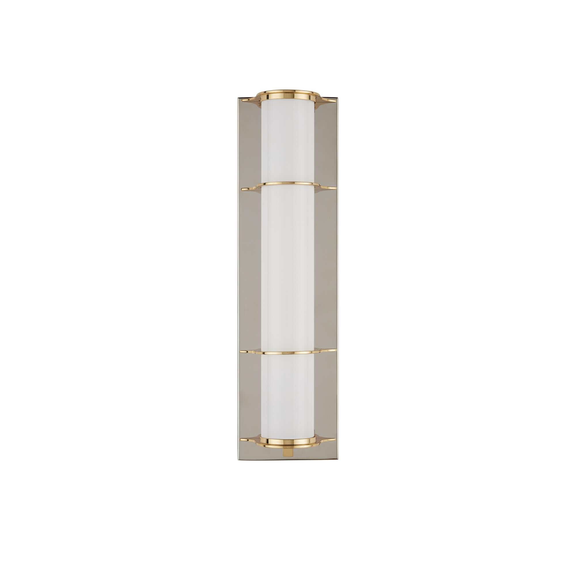 Shown in Polished Nickel, Polished Brass, White finish