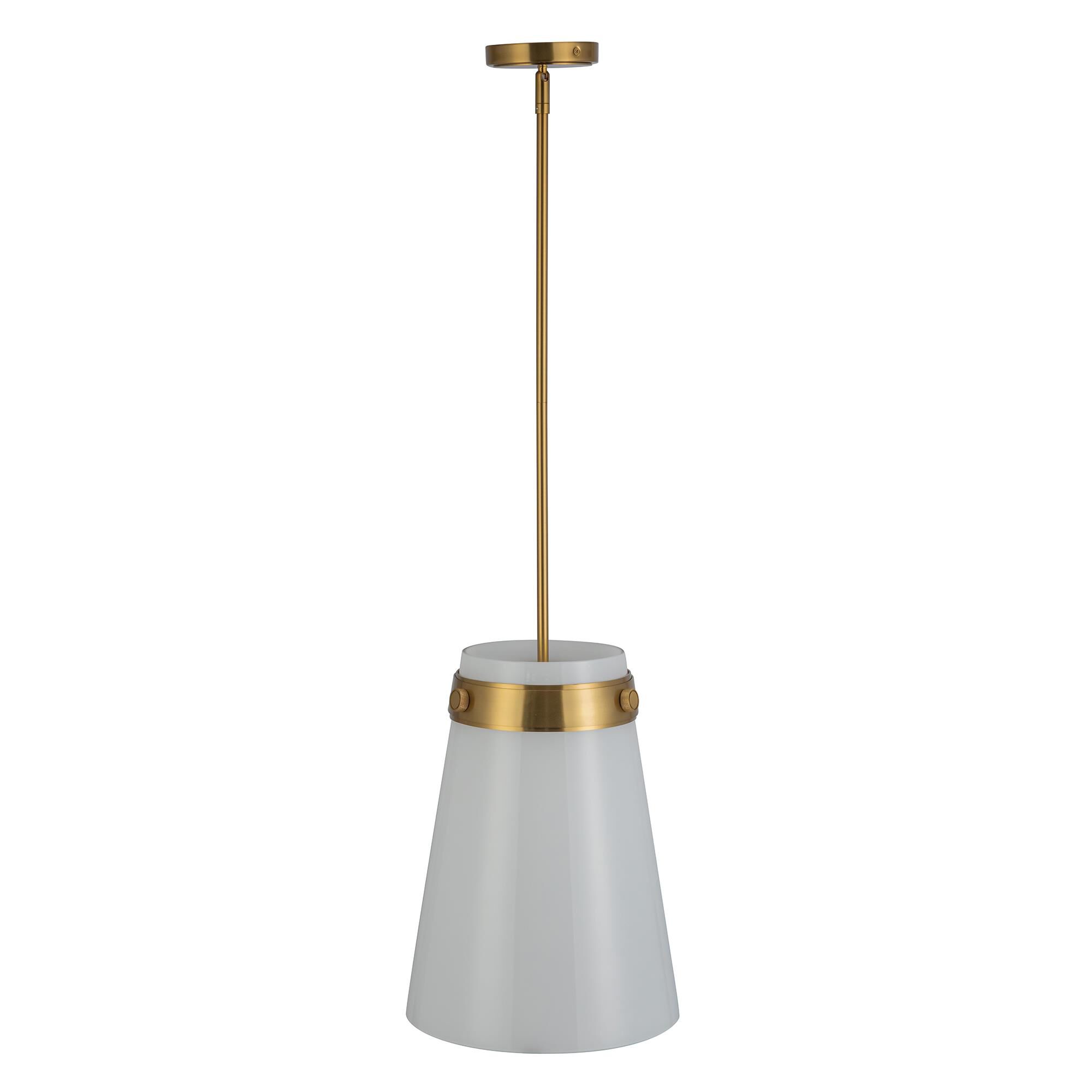 Shown in Brushed Brass finish