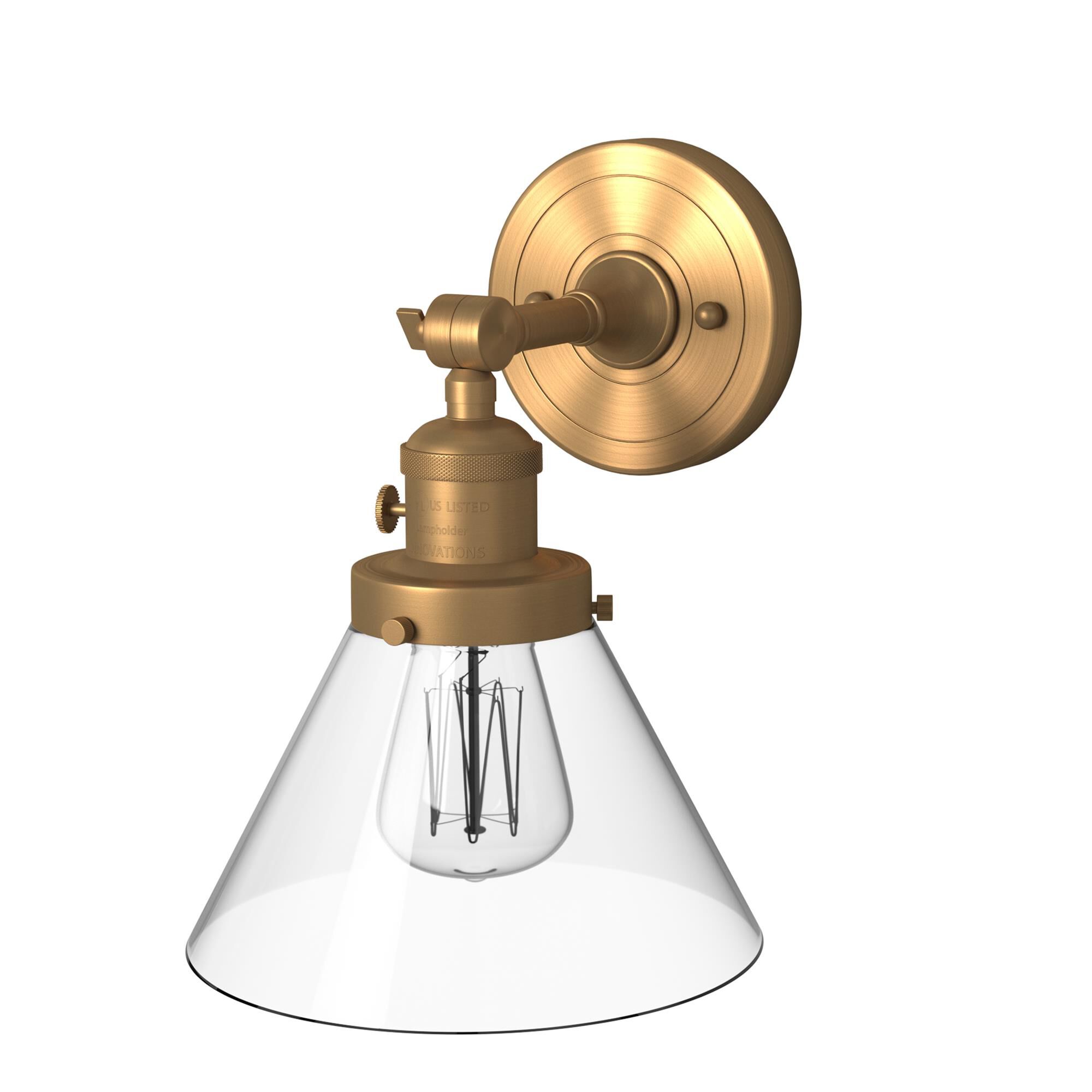 Bruno Marashlian Large Cone 10 Inch Wall Sconce by Innovations Lighting