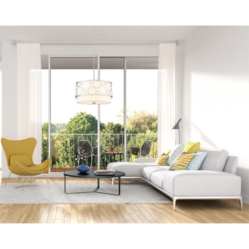 Kendall 24 Inch 4 Light Chandelier by Z-Lite