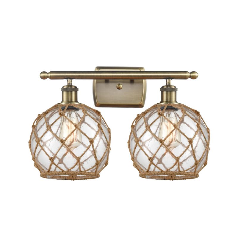 Bruno Marashlian Farmhouse Rope 18 Inch Bath Vanity Light by Innovations Lighting