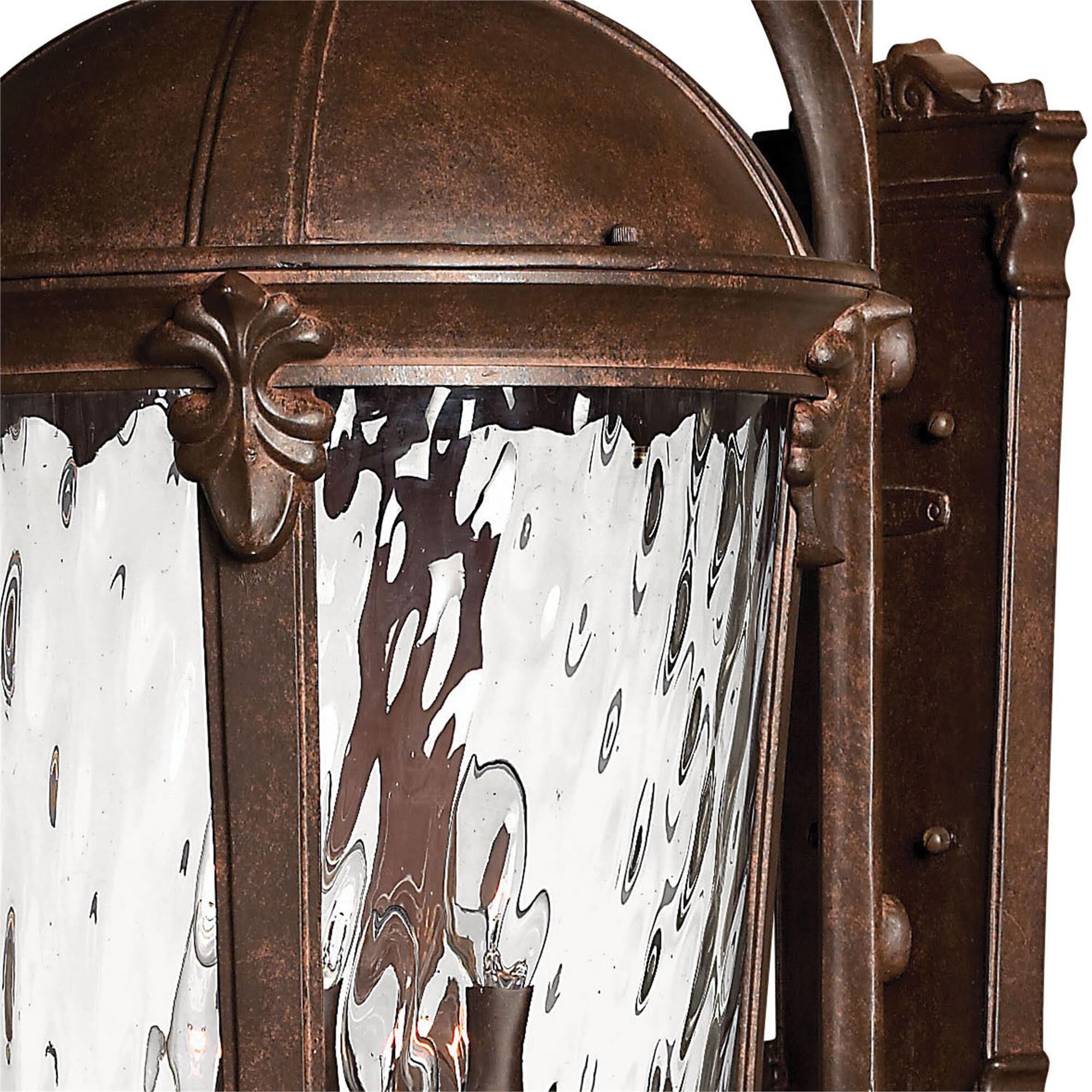 Shown in River Rock finish and Clear Water glass