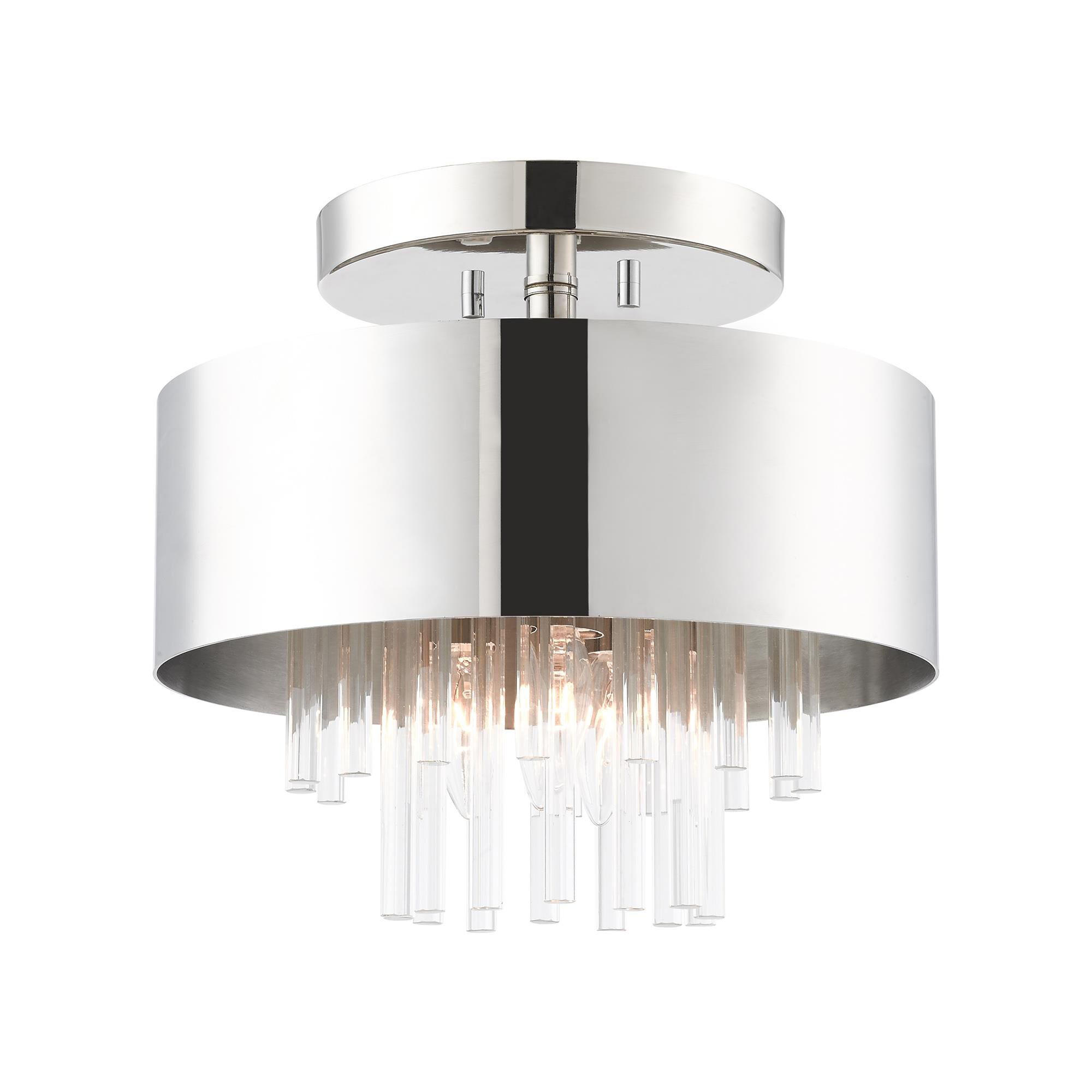 Orenburg 3 Light Semi Flush Mount by Livex Lighting