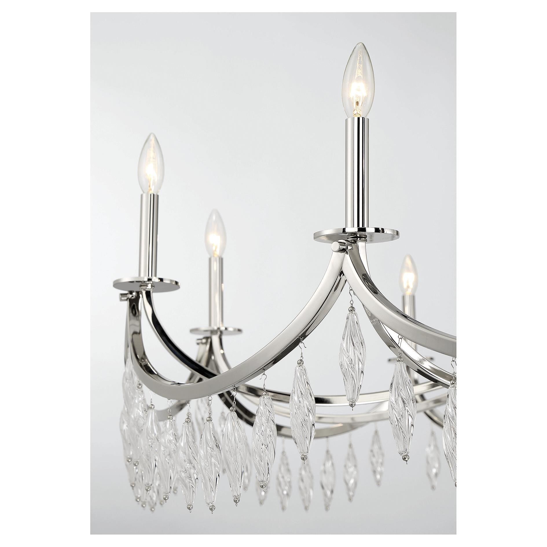 Kameron 60 Inch 10 Light Chandelier by Savoy House