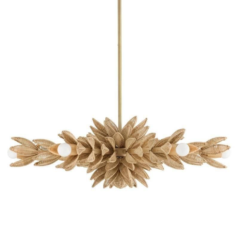 Kasai 37 Inch Semi Flush Mount by Arteriors Home
