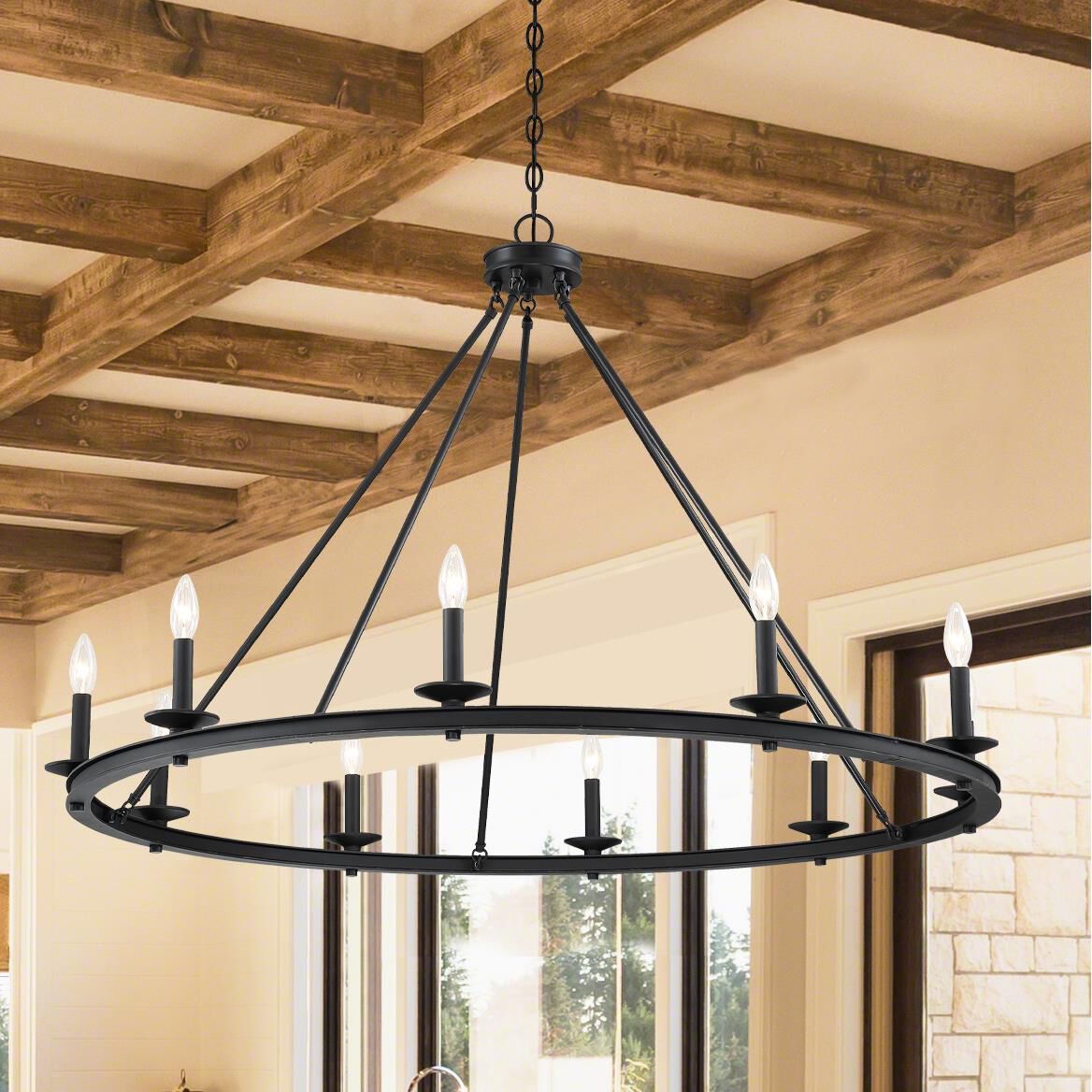 Middleton 45 Inch 10 Light Chandelier by Savoy House
