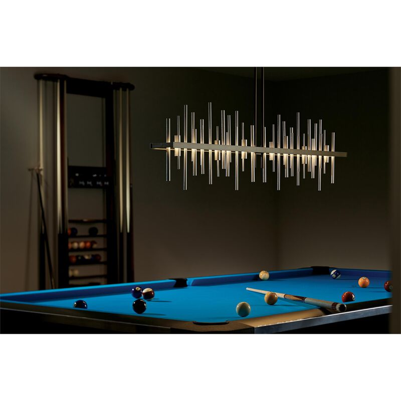 Cityscape Medium Linear Chandelier by Hubbardton Forge