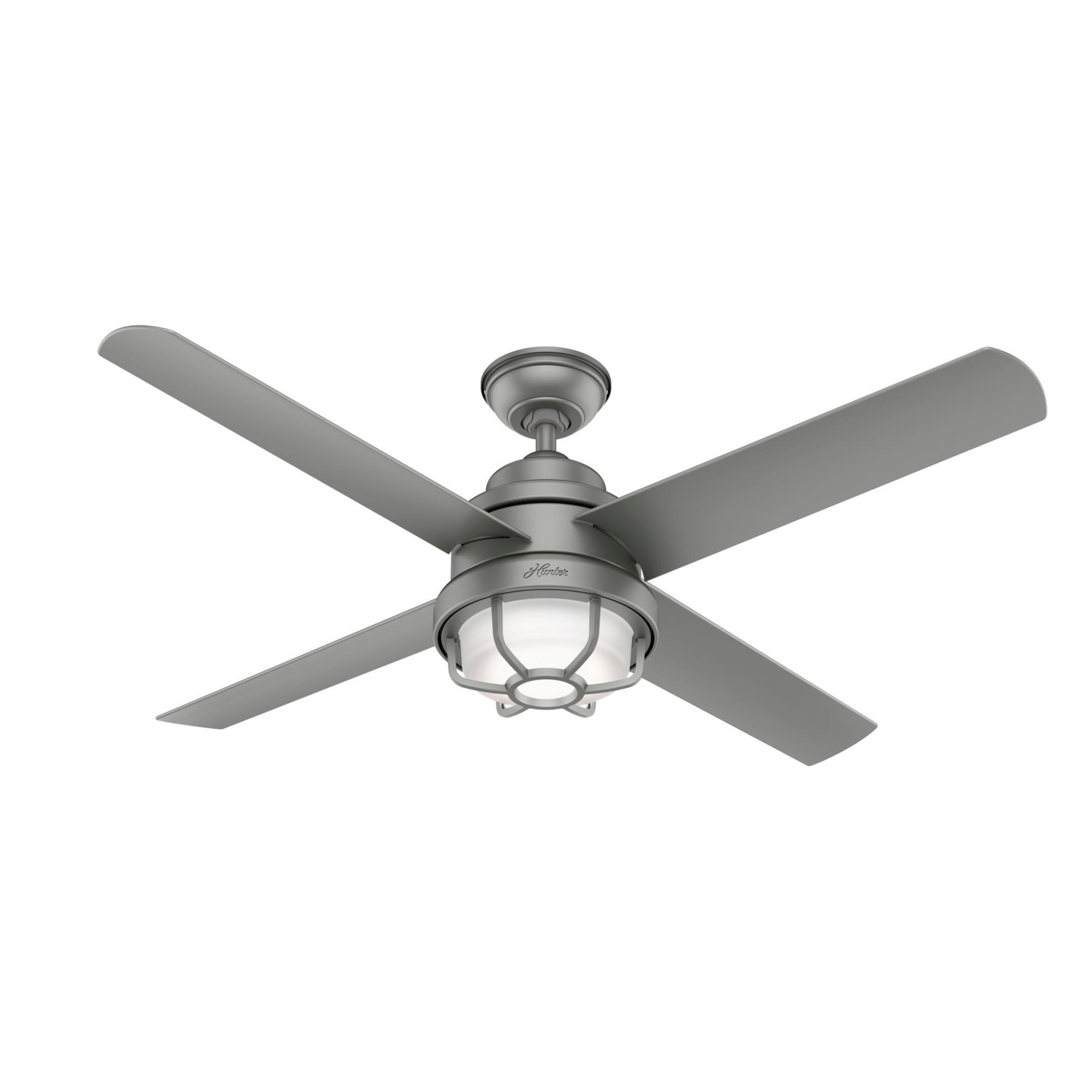 Searow Outdoor Rated 54 Inch Ceiling Fan with Light Kit by Hunter Fan