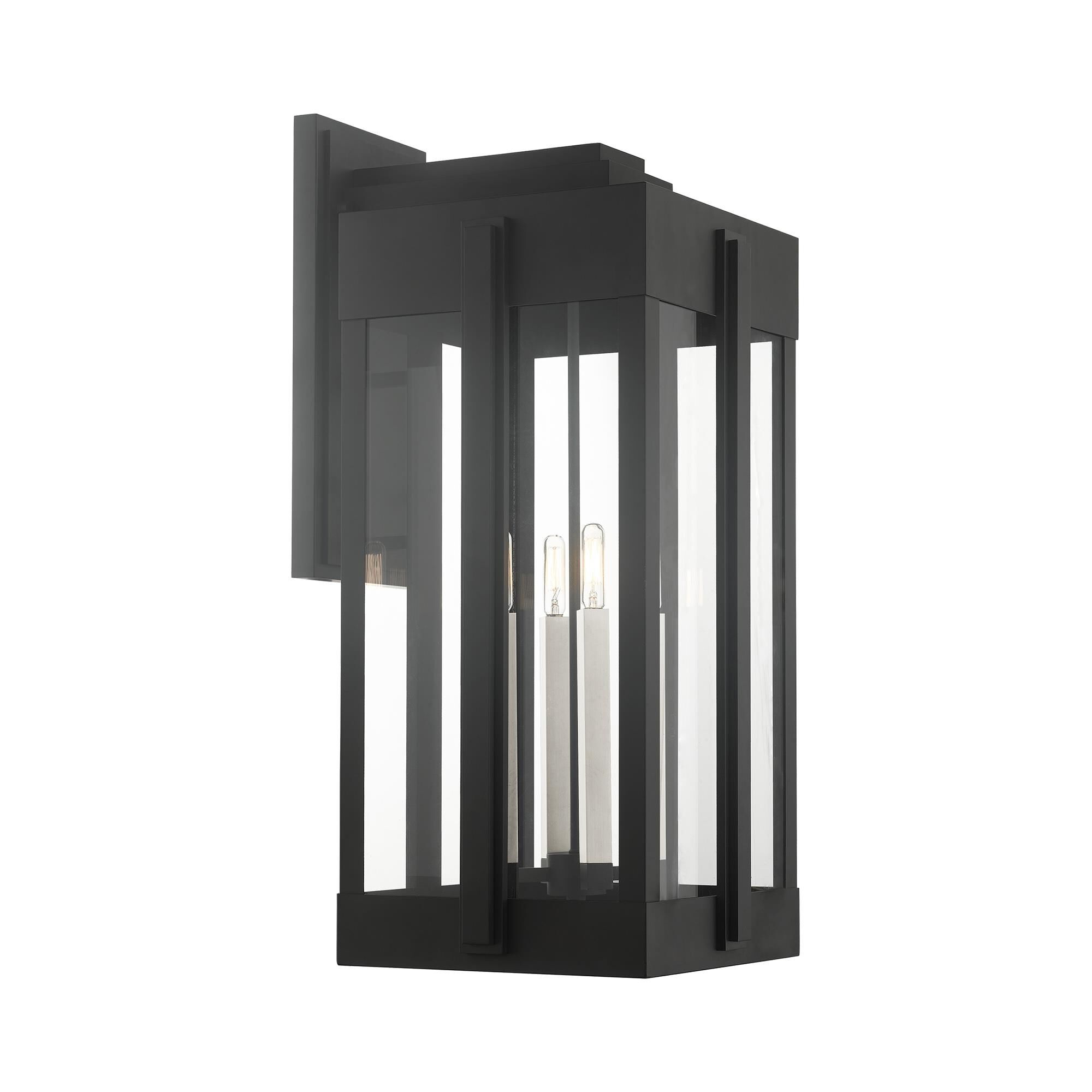 Lexington 28 Inch Tall 4 Light Outdoor Wall Light by Livex Lighting