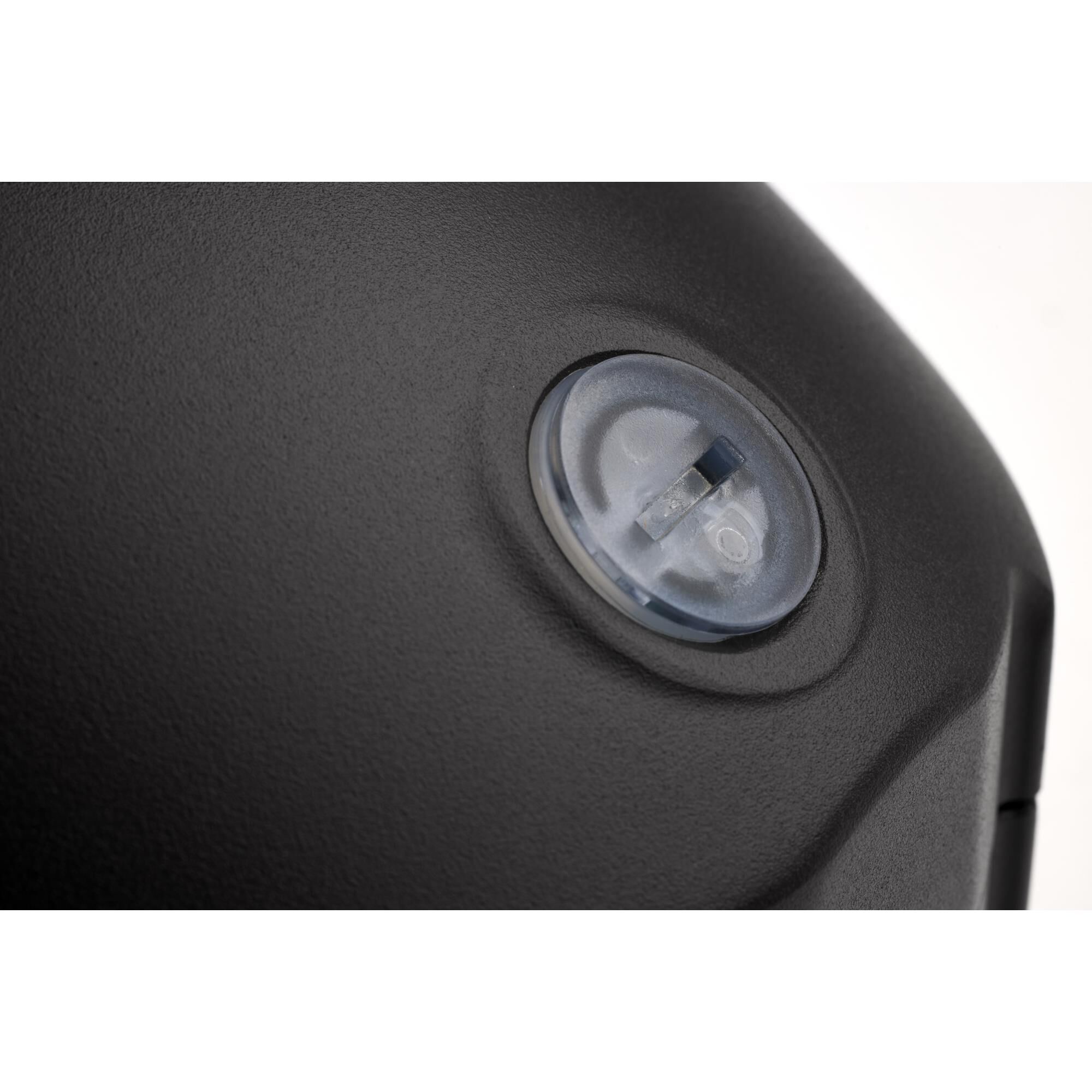 Shown in Black finish