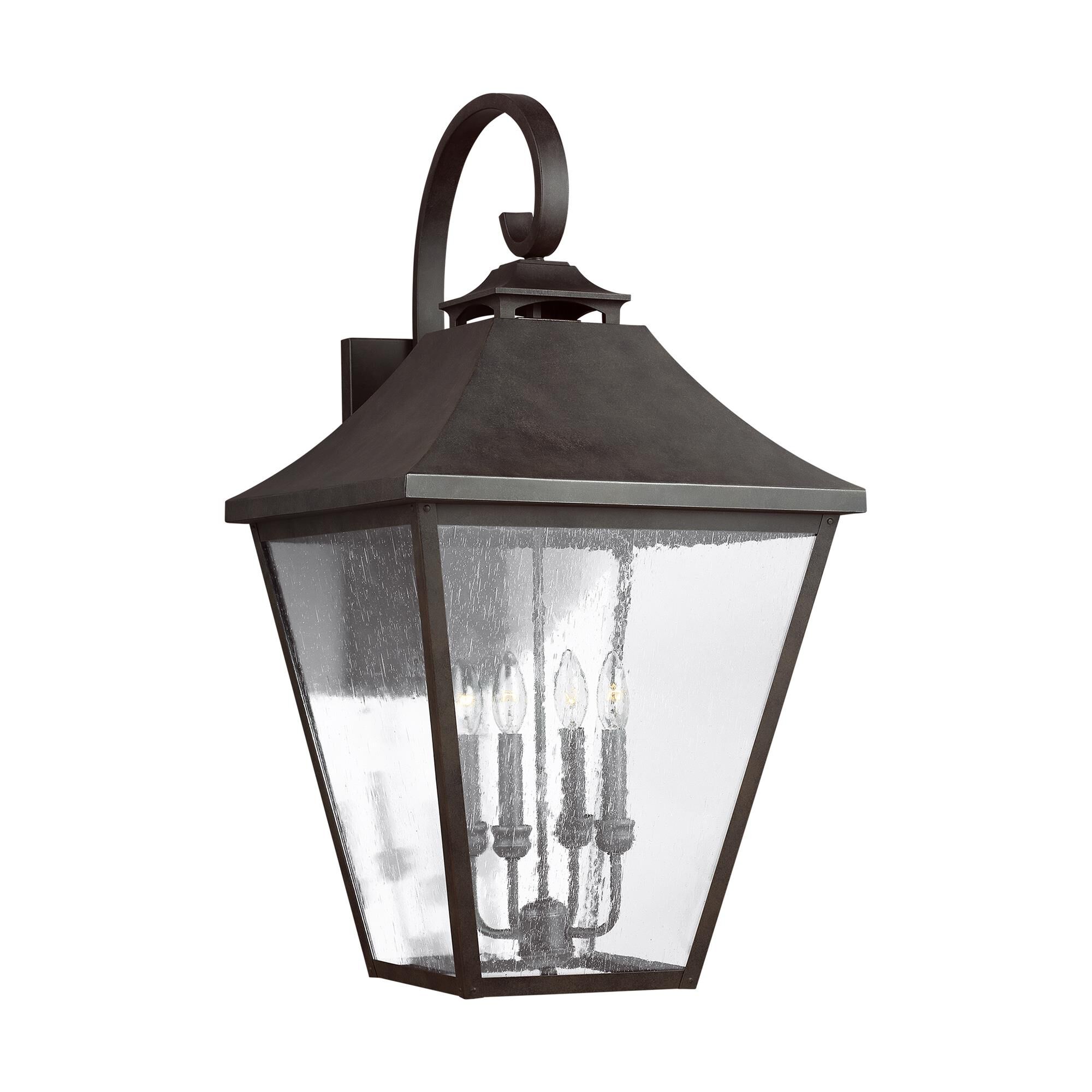 Shown in Sable finish and Clear Seeded glass