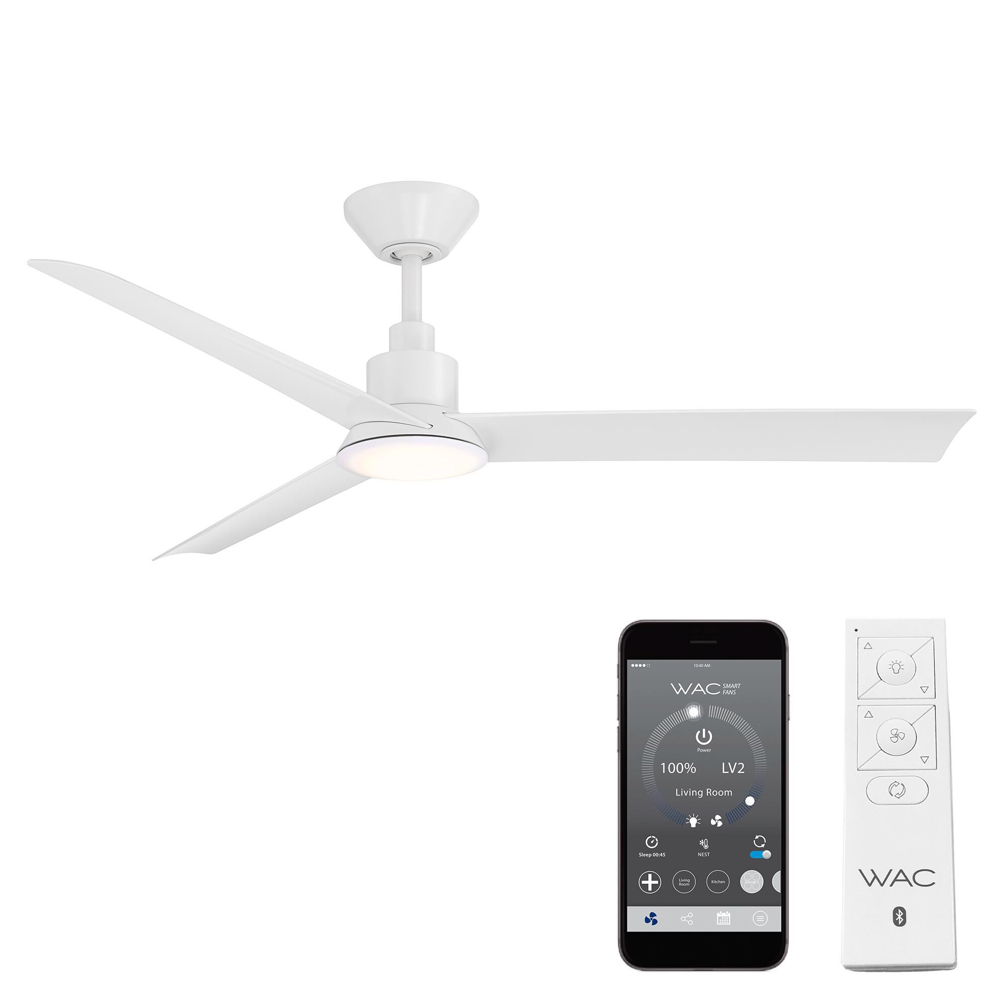 Shown in Matte White finish