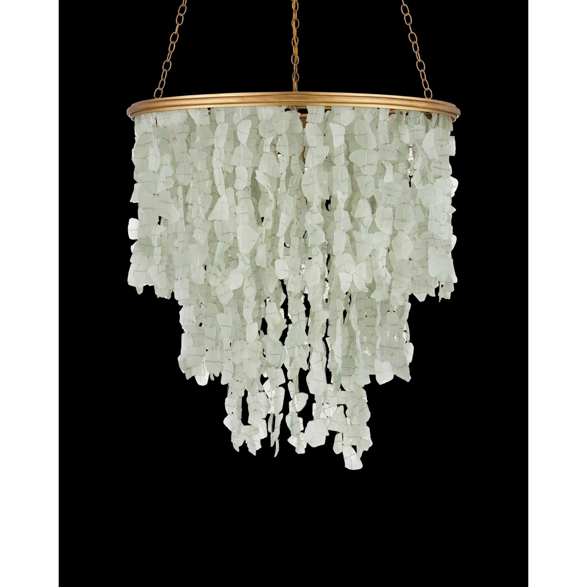 Shown in Seaglass and Contemporary Gold finish