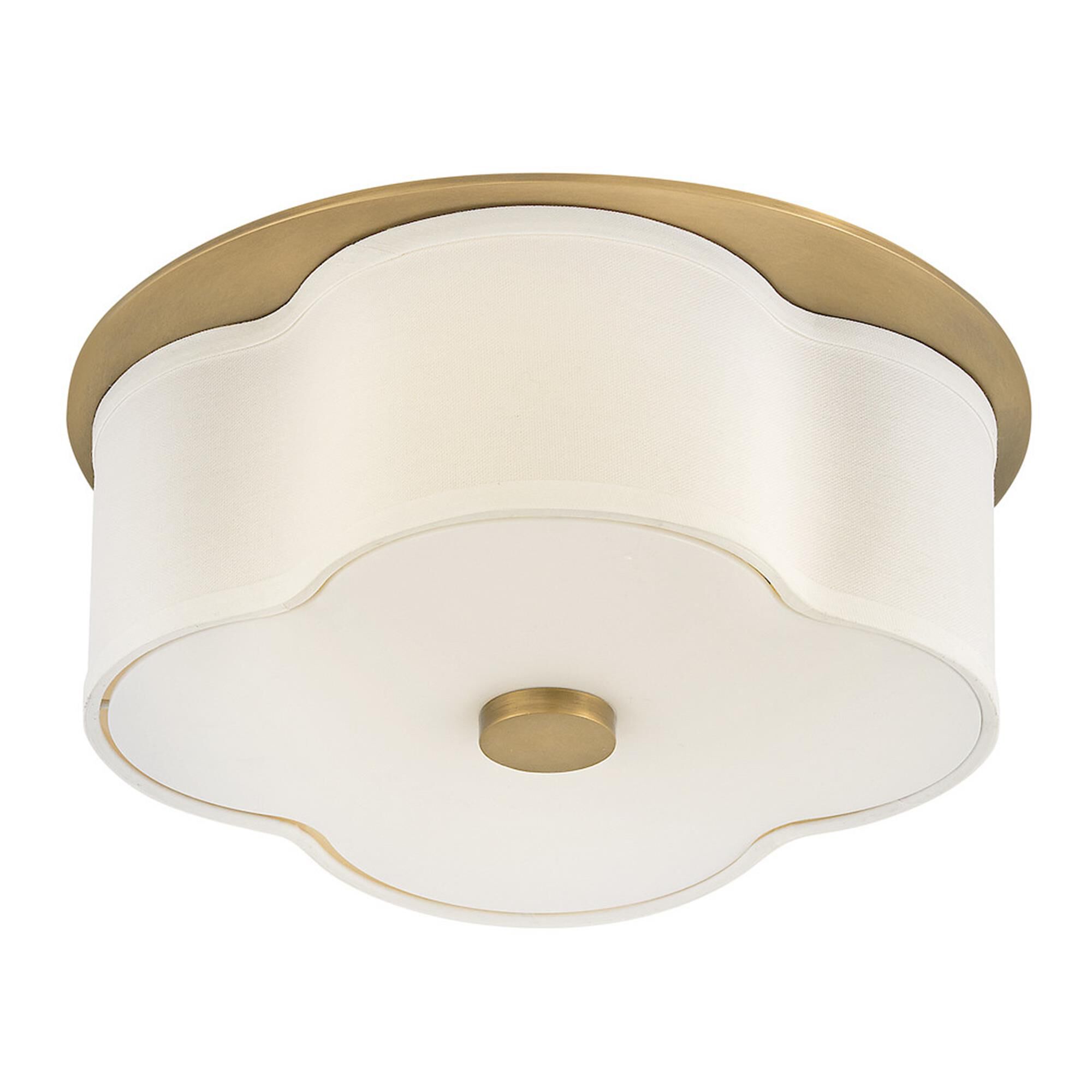 Delaney 14 Inch 2 Light Flush Mount,