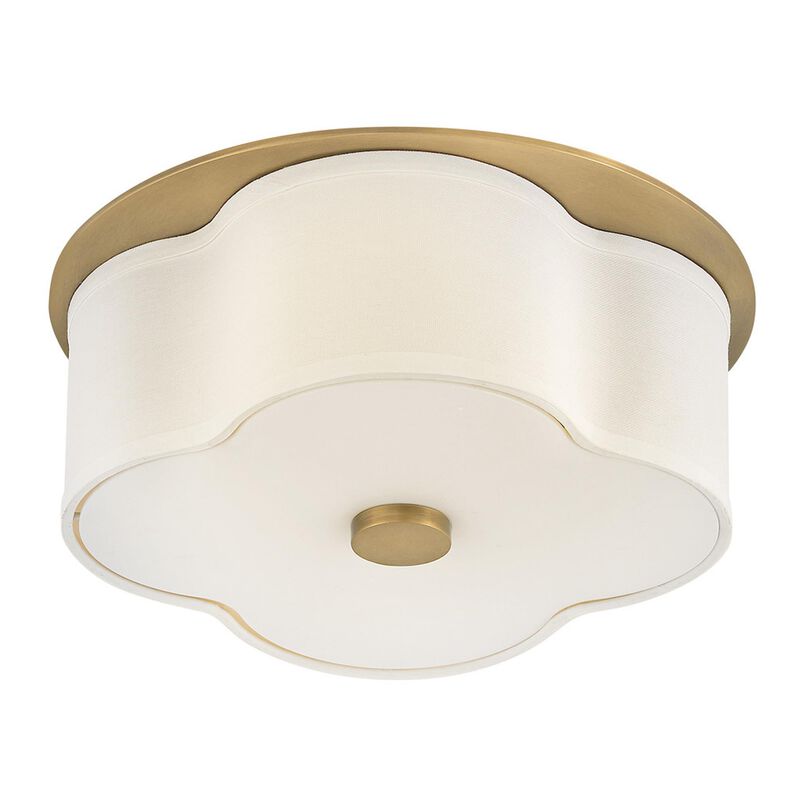 Delaney 14 Inch 2 Light Flush Mount by Hinkley