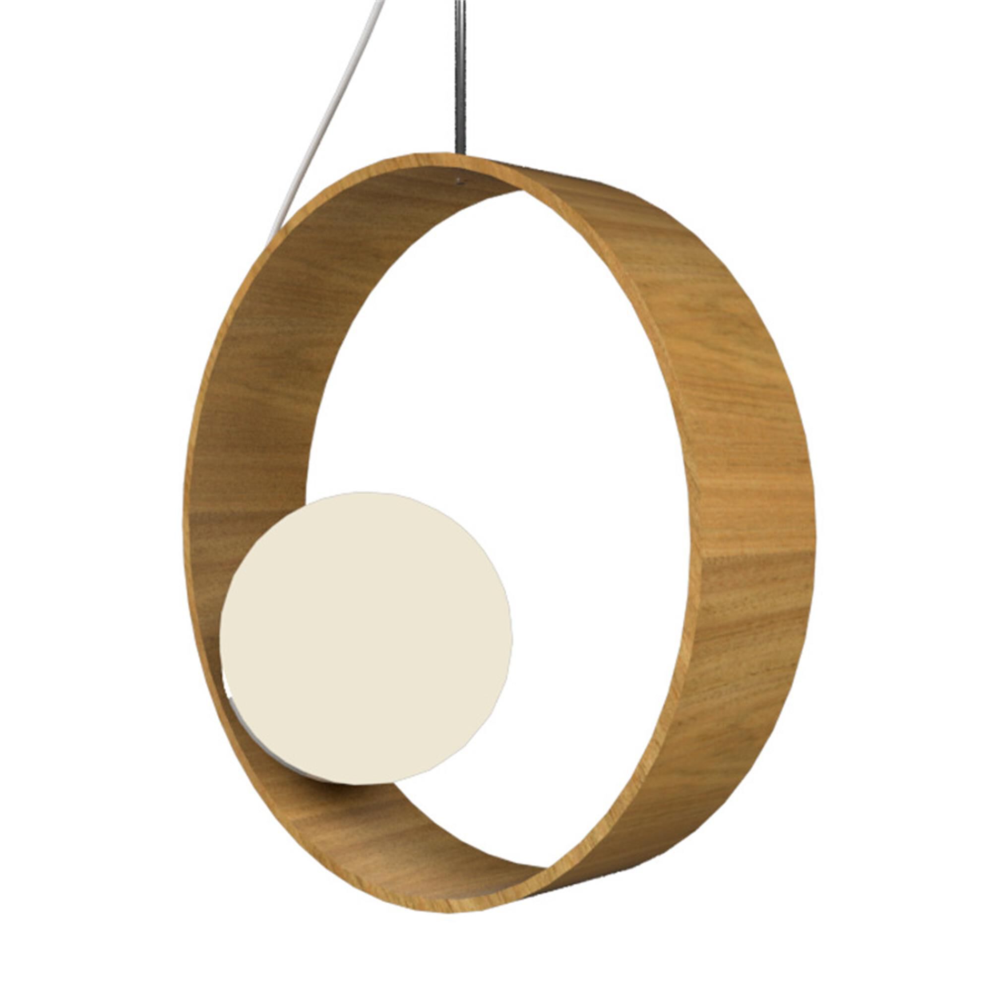 Shown in Louro Freijo finish and Frosted glass