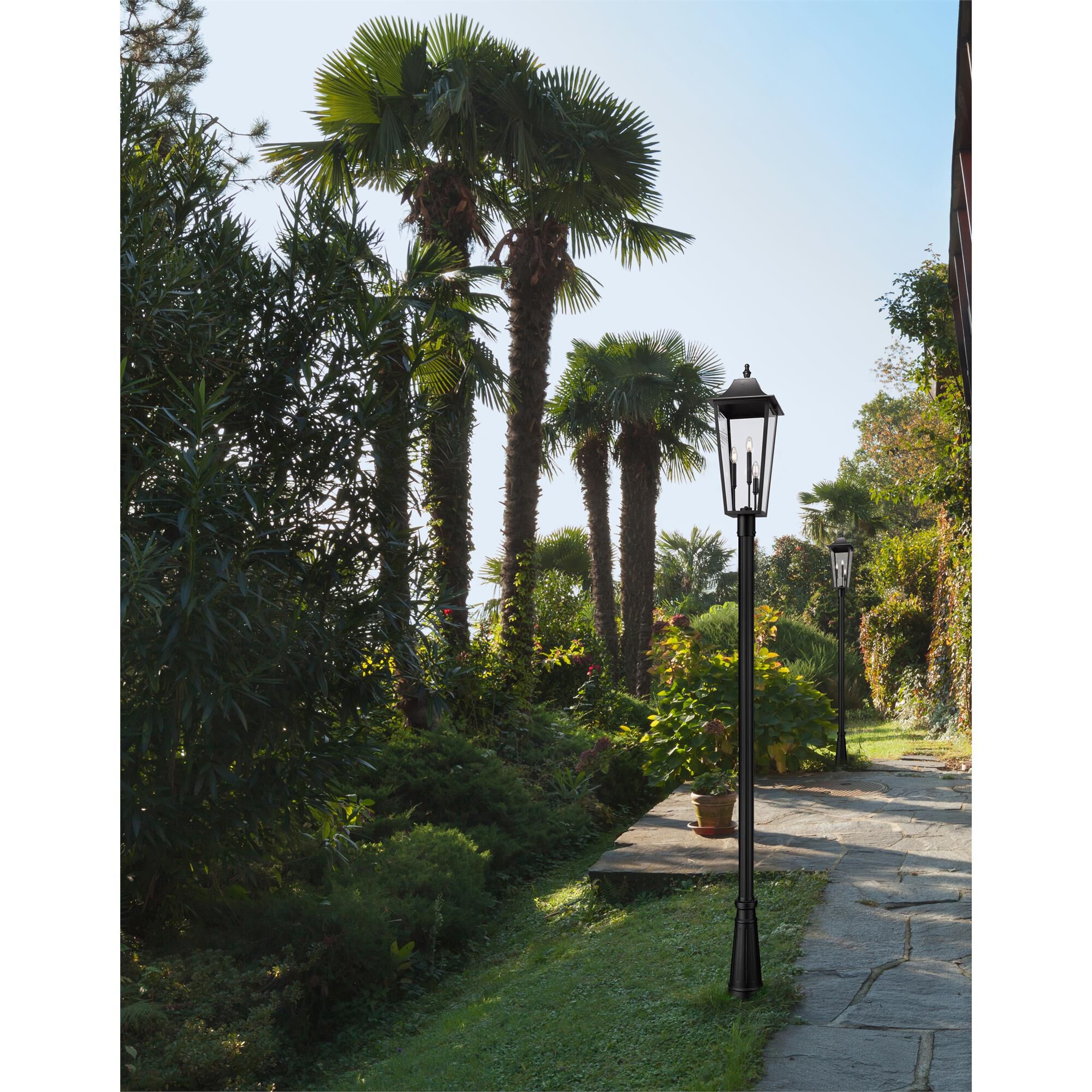 Gannon 126 Inch Outdoor Post Lamp by Z Lite
