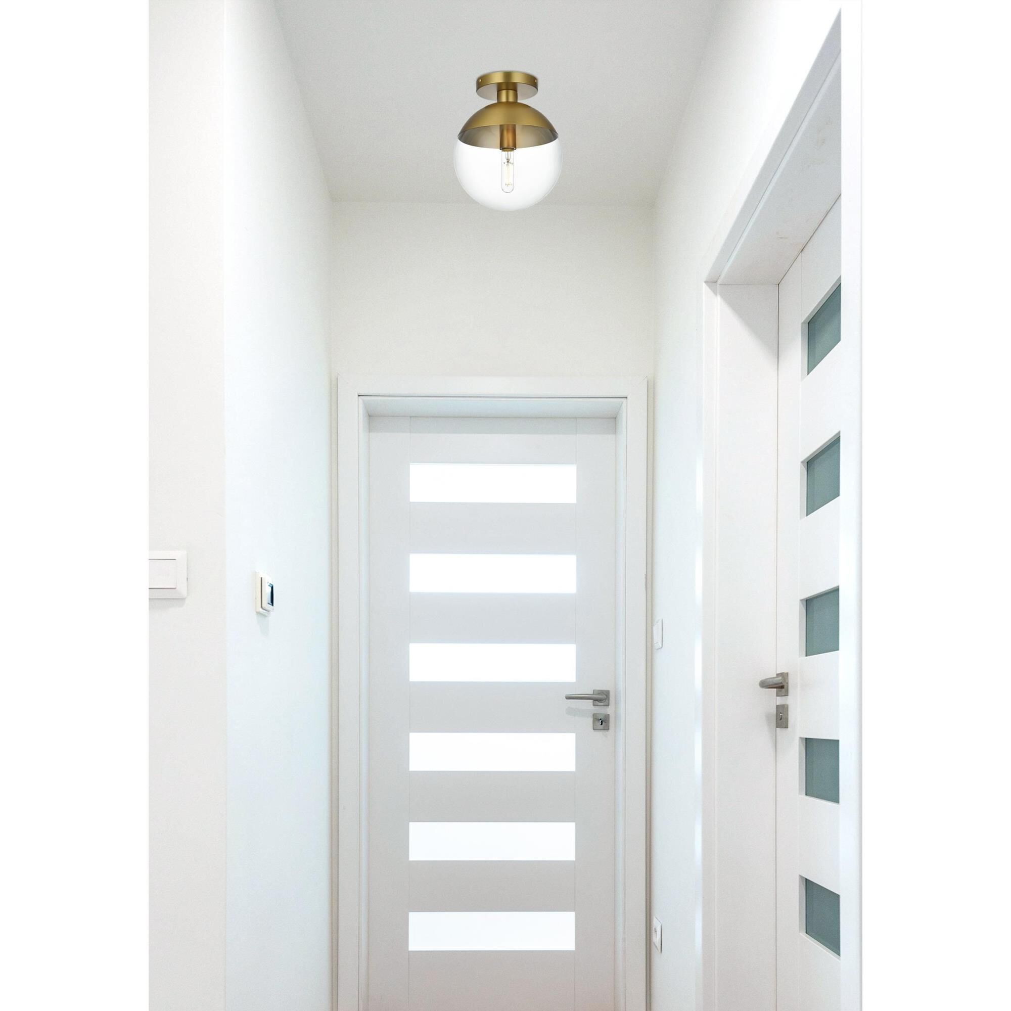 Eclipse 10 Inch Flush Mount by Elegant Lighting
