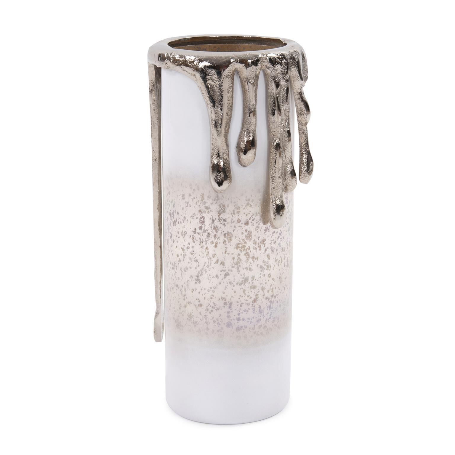 The Arctic Glacier Candle Holder by Howard Elliott Collection