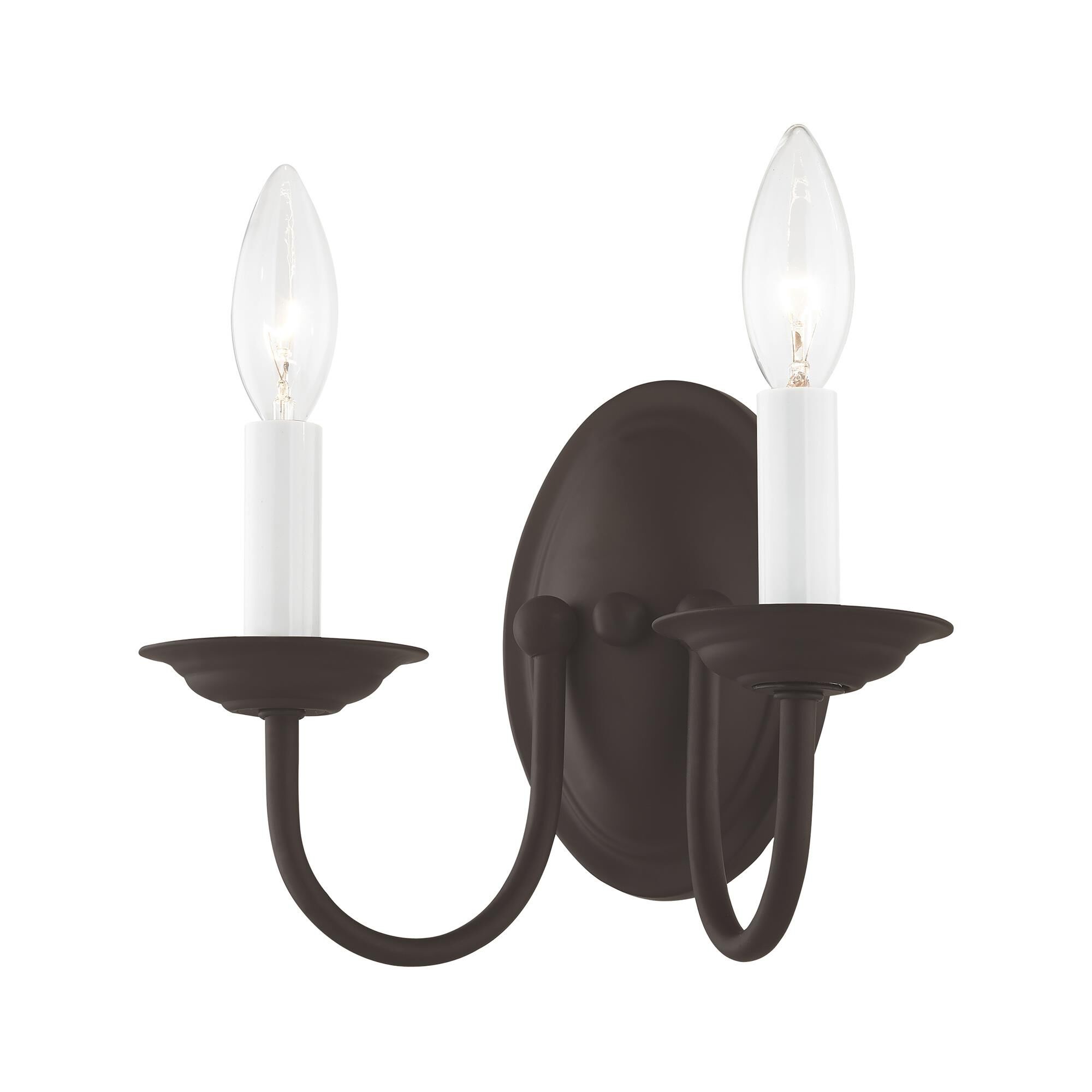 Home Basics 9 Inch Wall Sconce by Livex Lighting