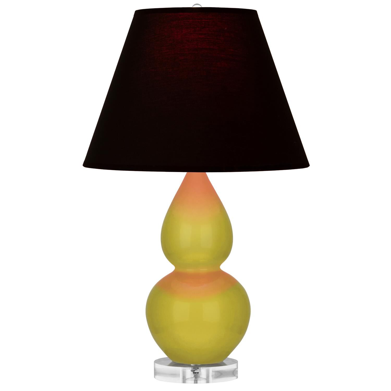 Small Double Gourd 23 Inch Table Lamp by Robert Abbey