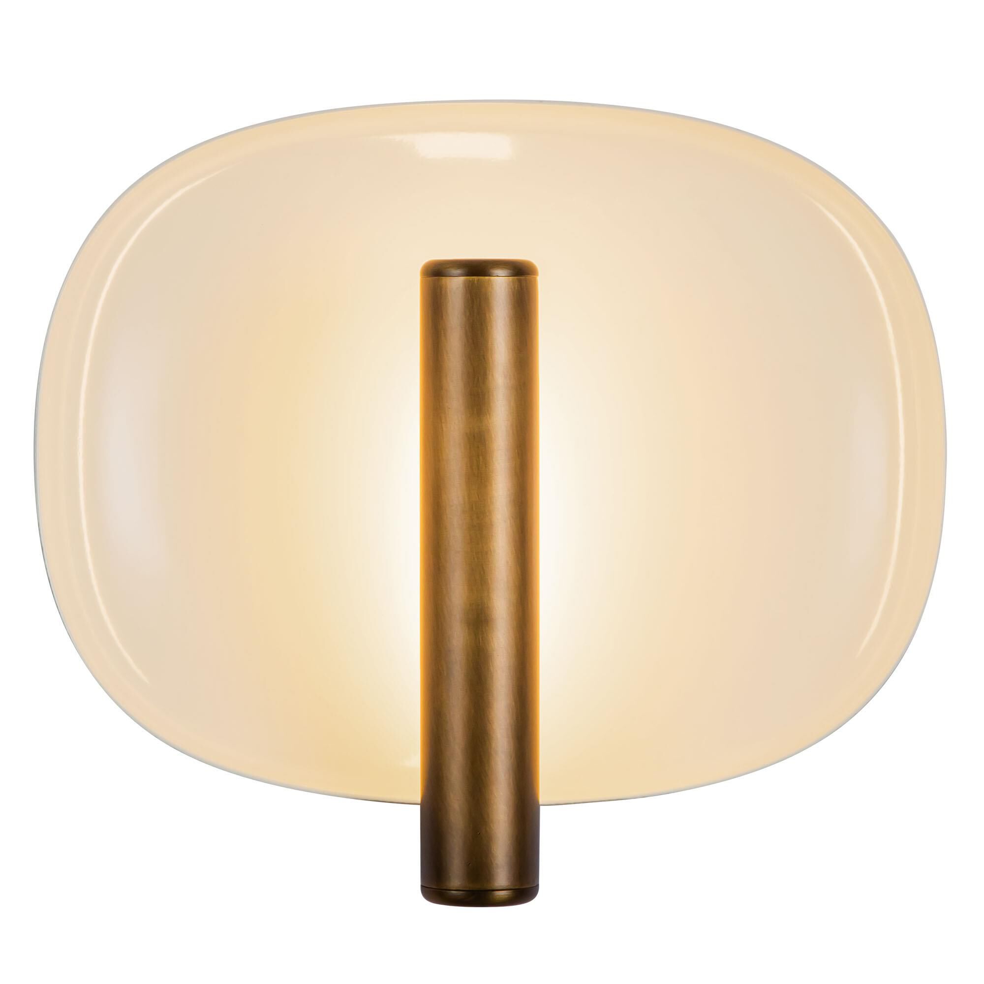Shown in Pearl White and Vintage Brass finish and Frosted Acrylic Diffuser glass