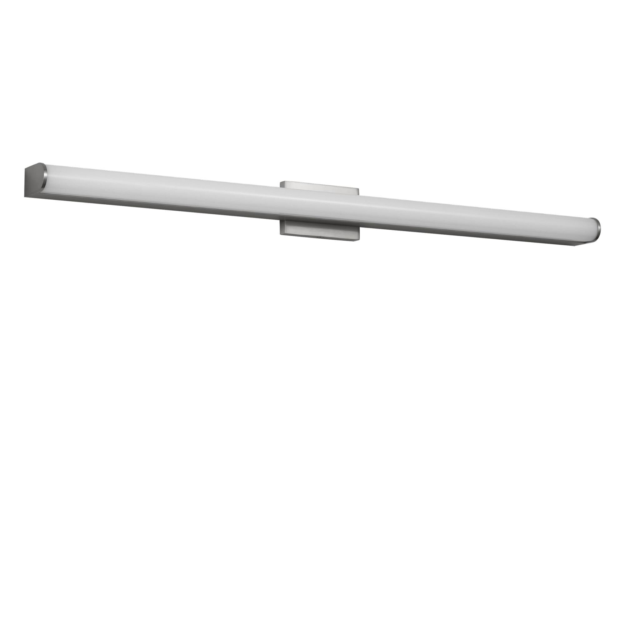 Shown in Brushed Nickel finish and Polycarbonate shade