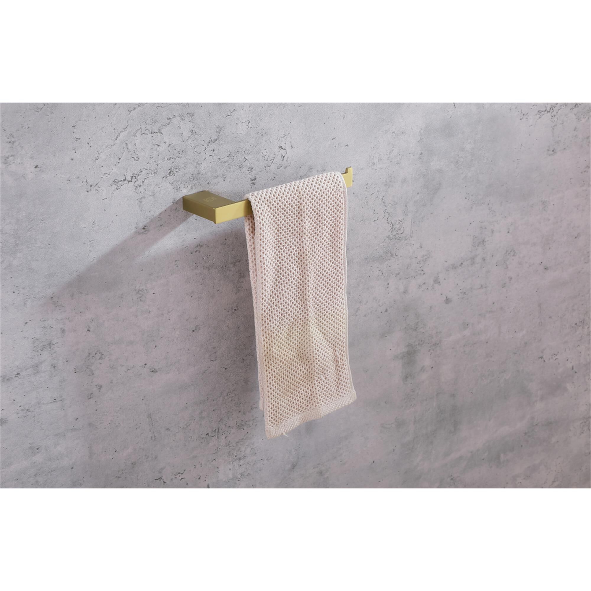 Shown in Brushed Gold finish