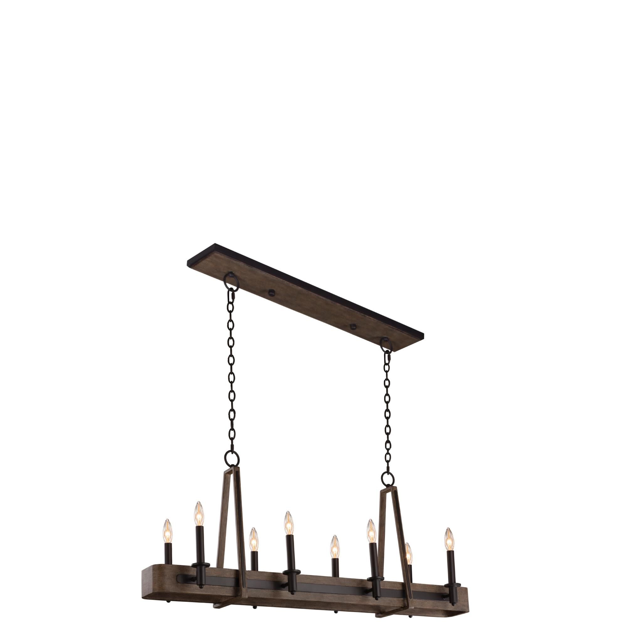 Duluth 42 Inch 8 Light Linear Suspension Light by Kalco Lighting