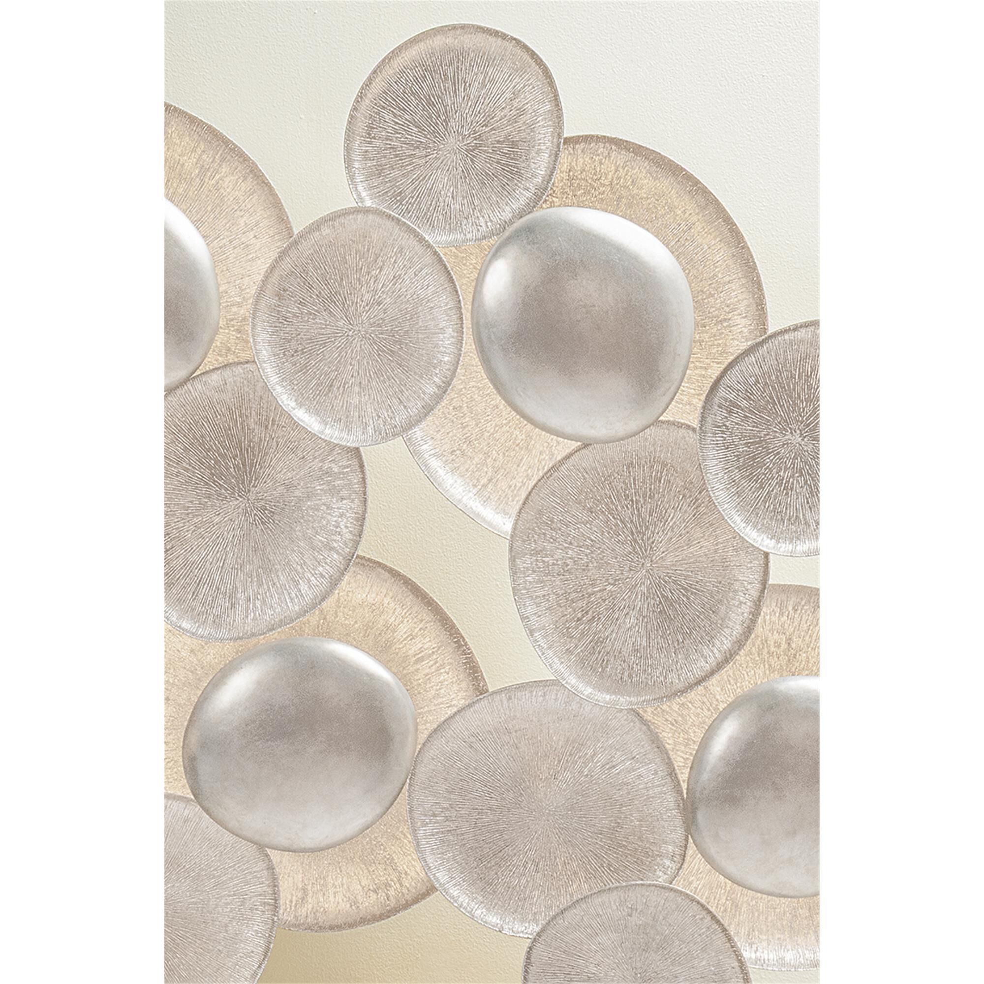 Shown in Textured Warm Silver Leaf finish