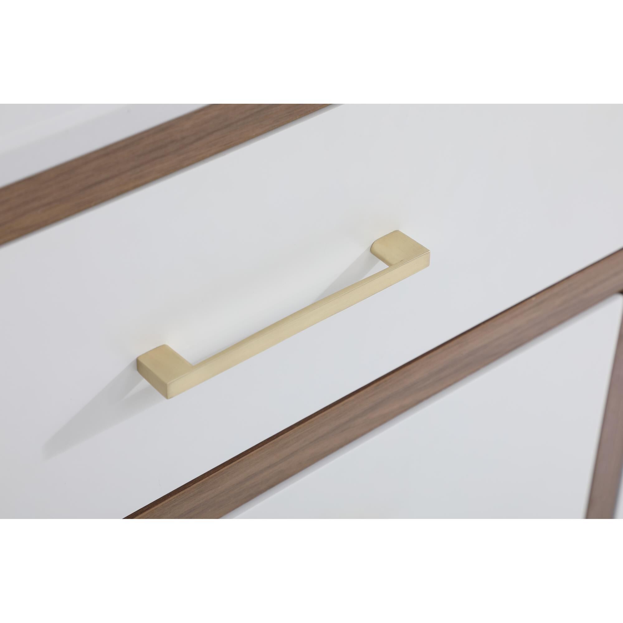 Shown in White And Gold With Ivory finish