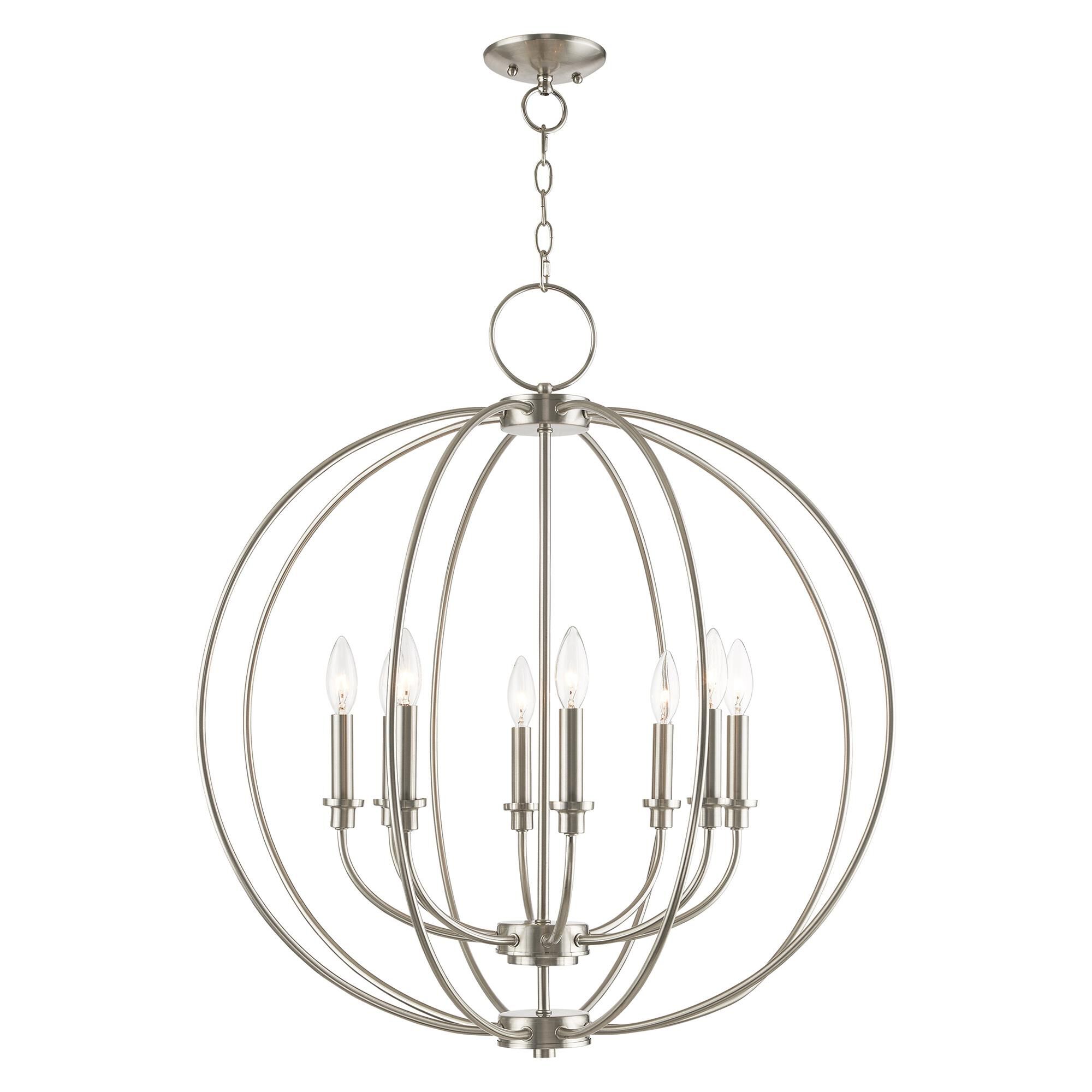 Shown in Brushed Nickel finish