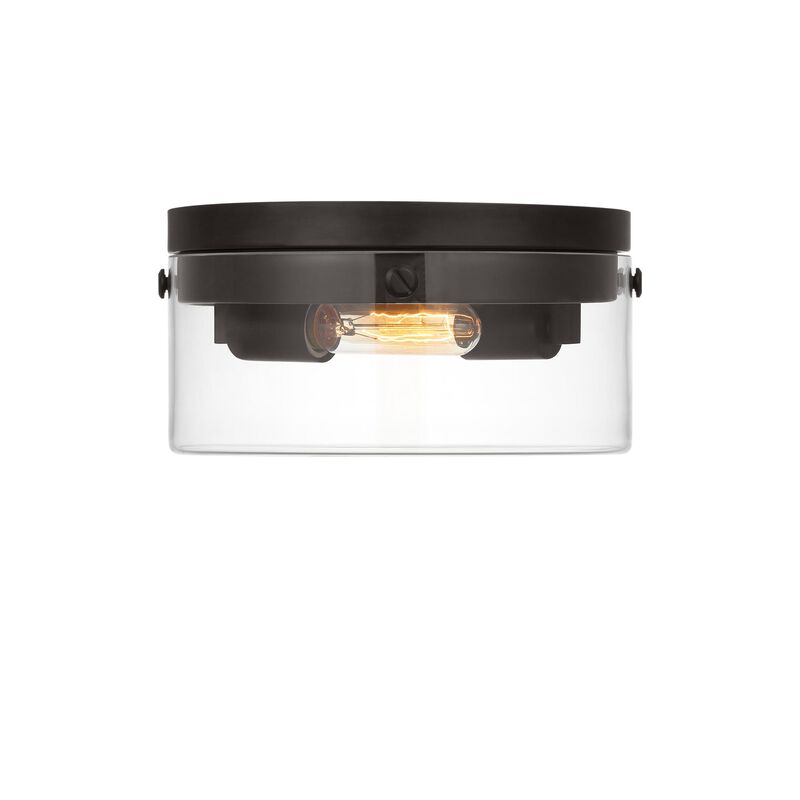Chapman & Myers Garrett 11 Inch 2 Light Flush Mount by Visual Comfort Studio
