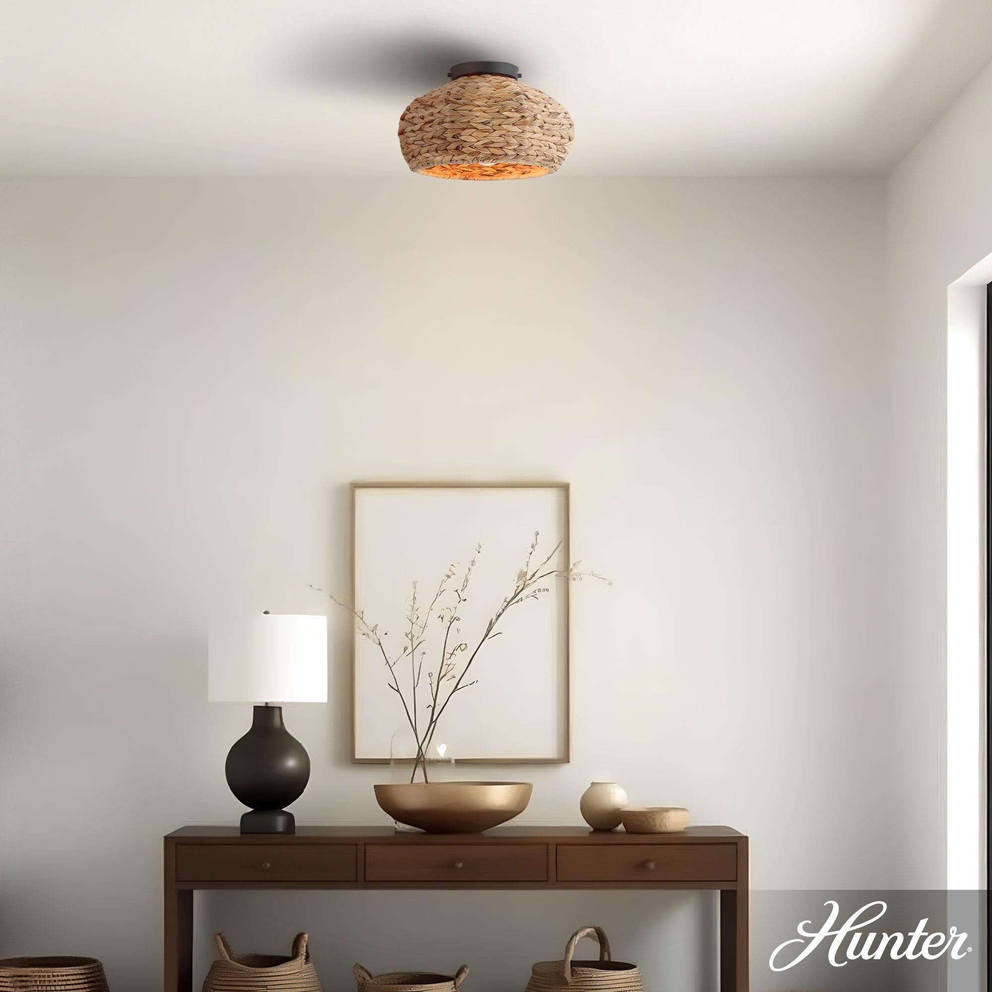 Cambria 14 Inch Flush Mount by Hunter Fan