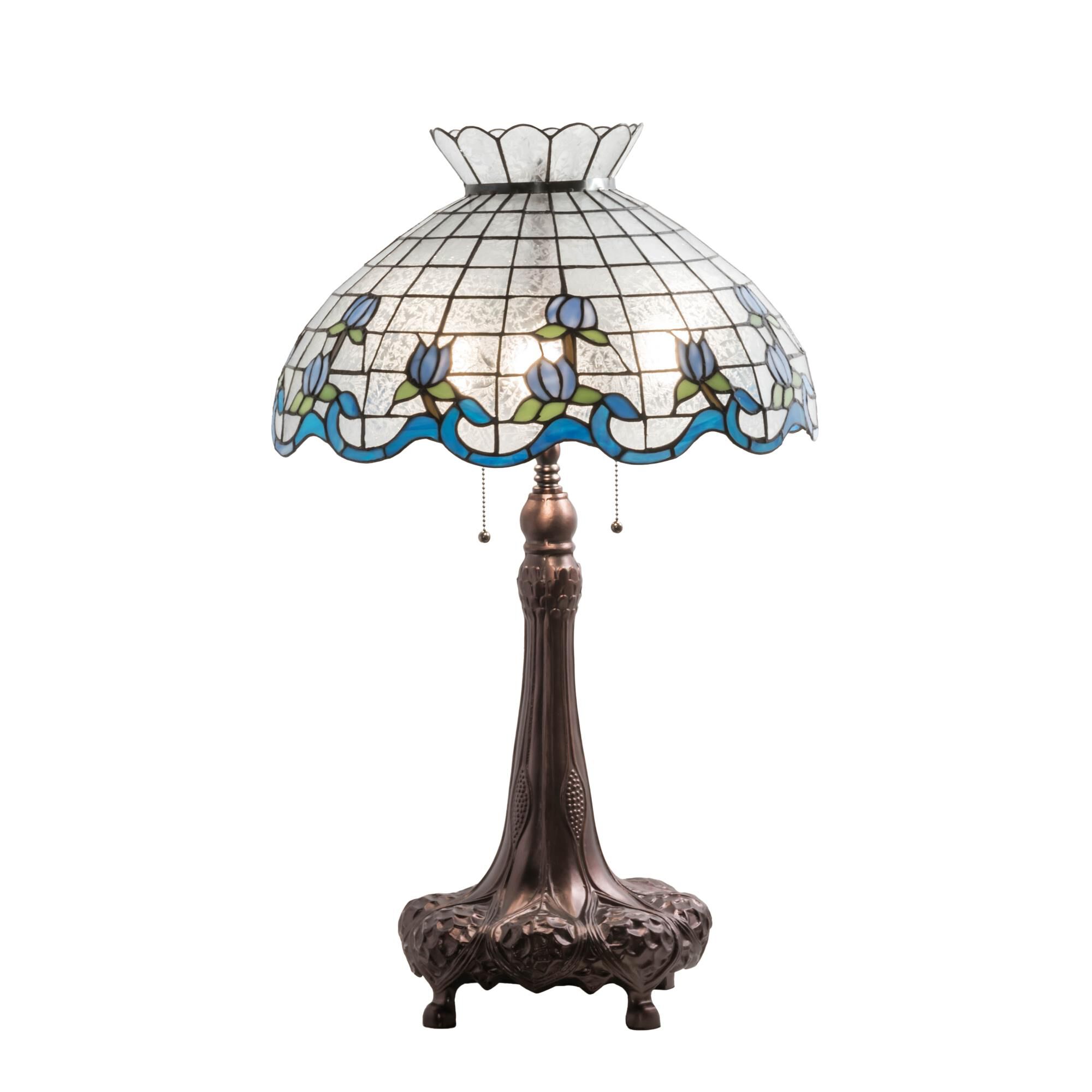 Roseborder 32 Inch Table Lamp by Meyda Lighting