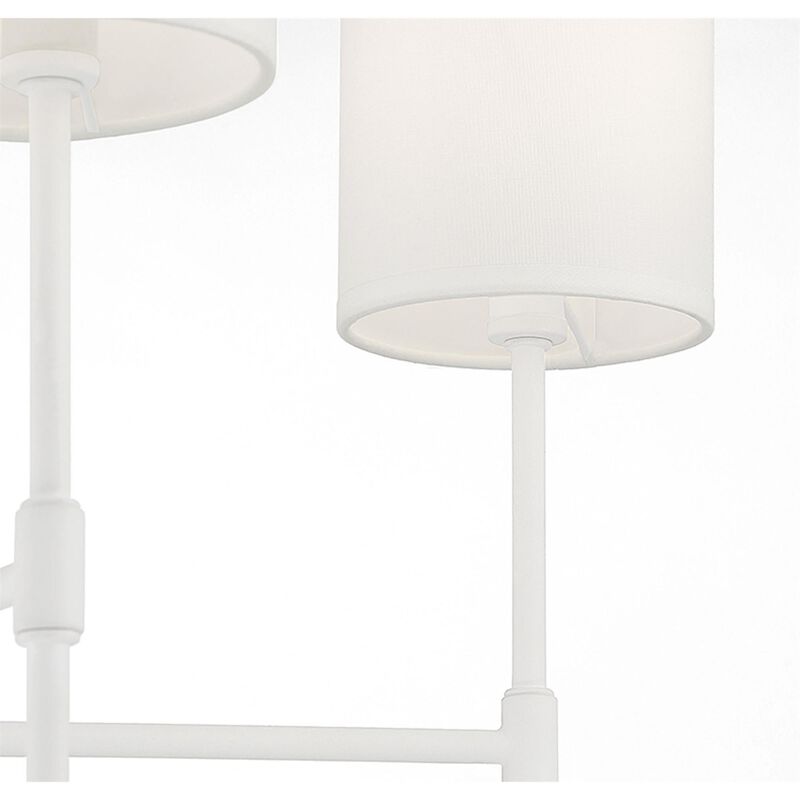 25 Inch 5 Light LED Chandelier by Meridian Lighting