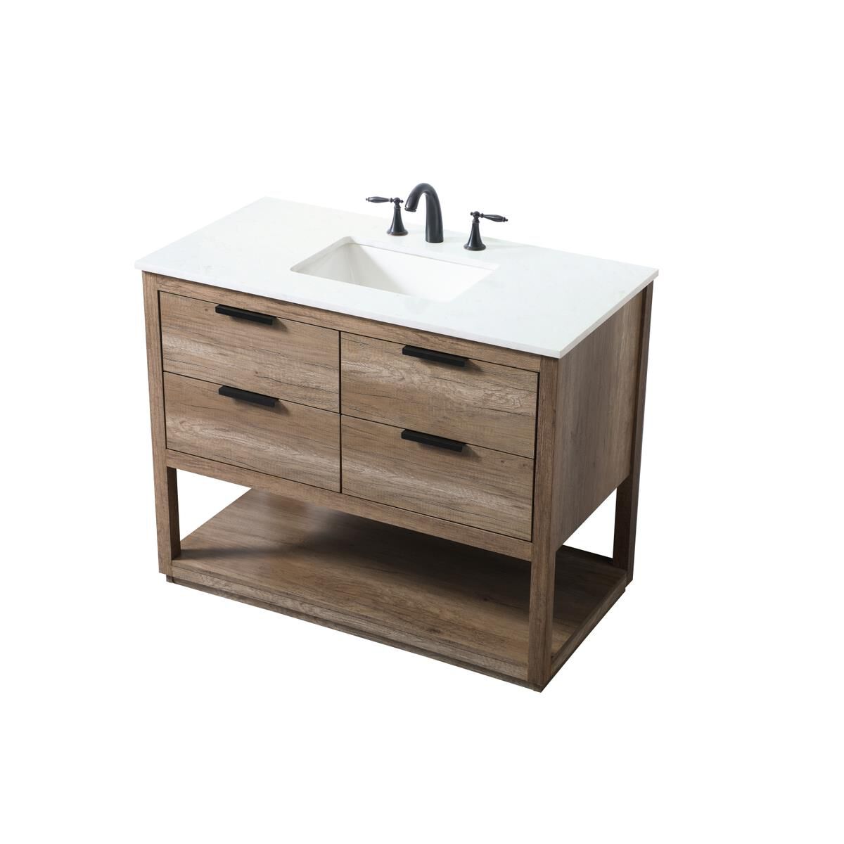 Larkin 42 Inch Bath Vanity by Elegant Decor