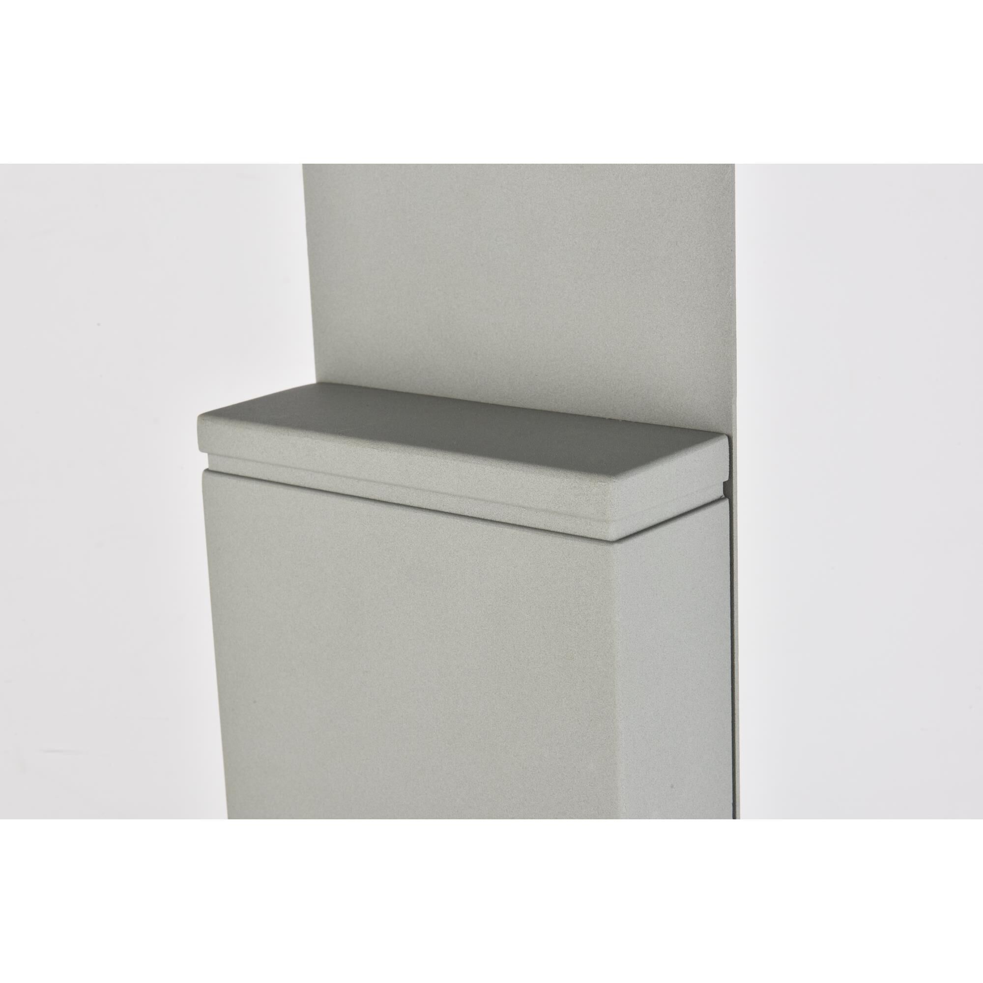 Elegant Lighting Raine 17 Inch Tall LED Outdoor Wall Light