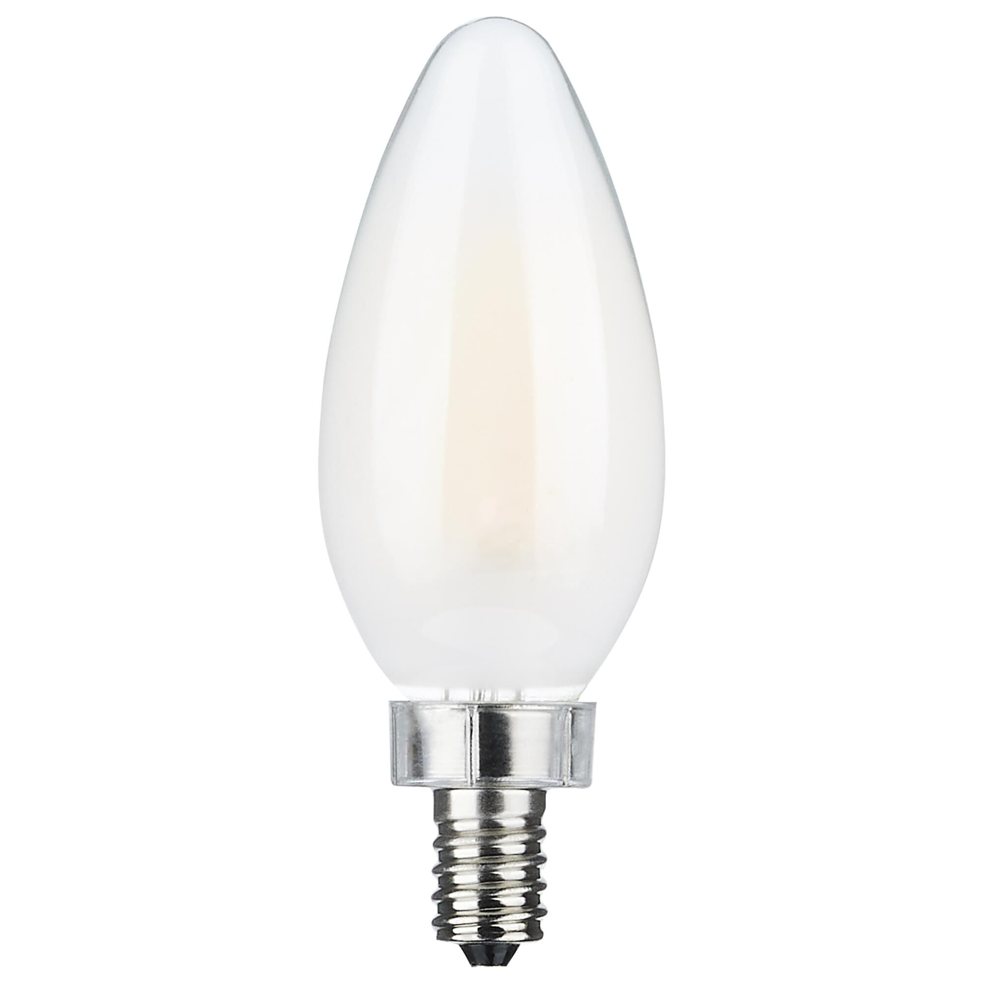 8 Watt Candelabra 3000K LED Light Bulb by Satco