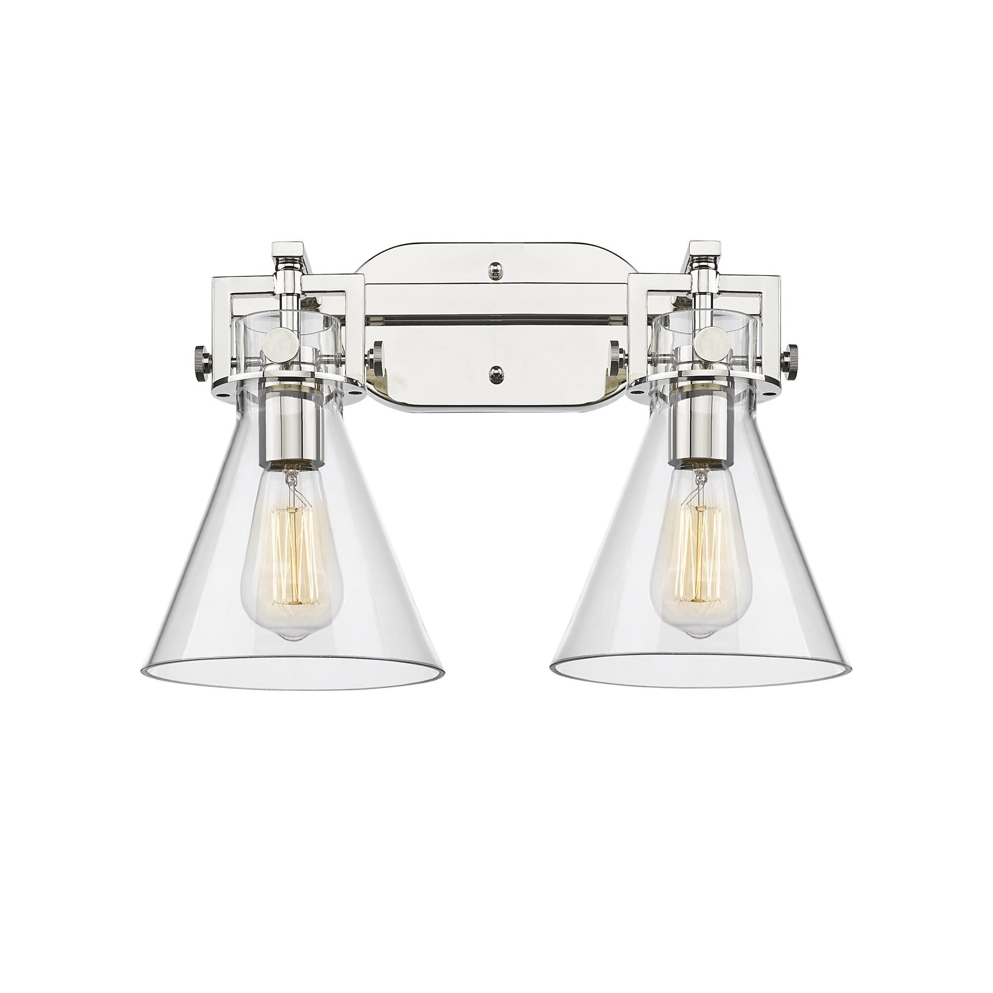 Bruno Marashlian Newton Cone 17 Inch 2 Light Bath Vanity Light by Innovations Lighting