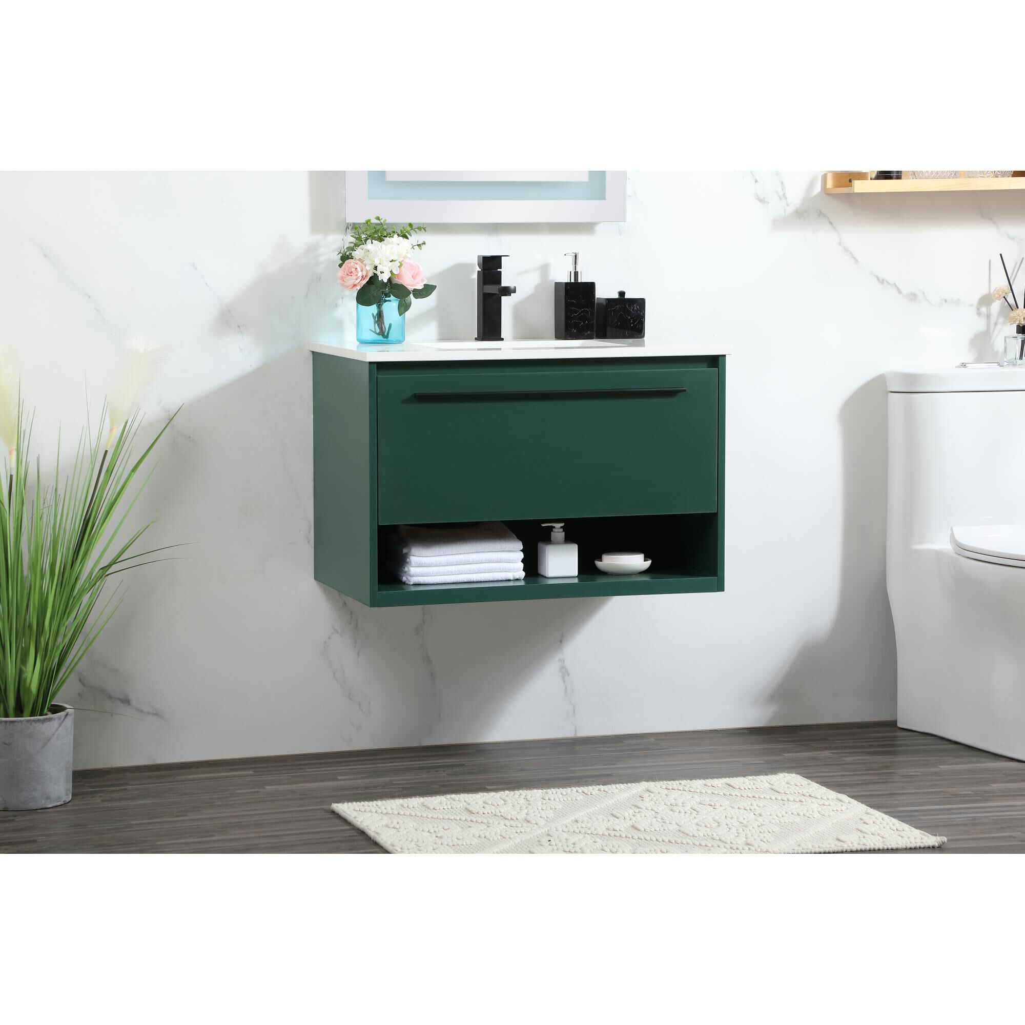 Shown in Green finish
