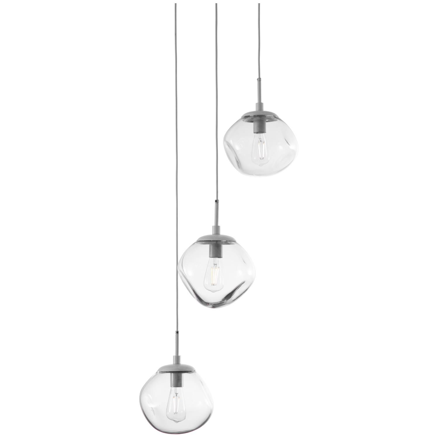 Levi Wilson Nebula 22 Inch 3 Light Multi Light Pendant by Hammerton Studio