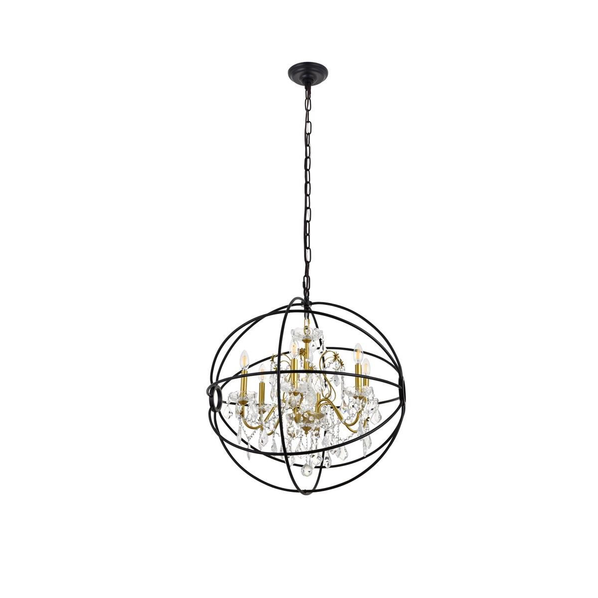 Cordelia 25 Inch Large Pendant by Elegant Lighting