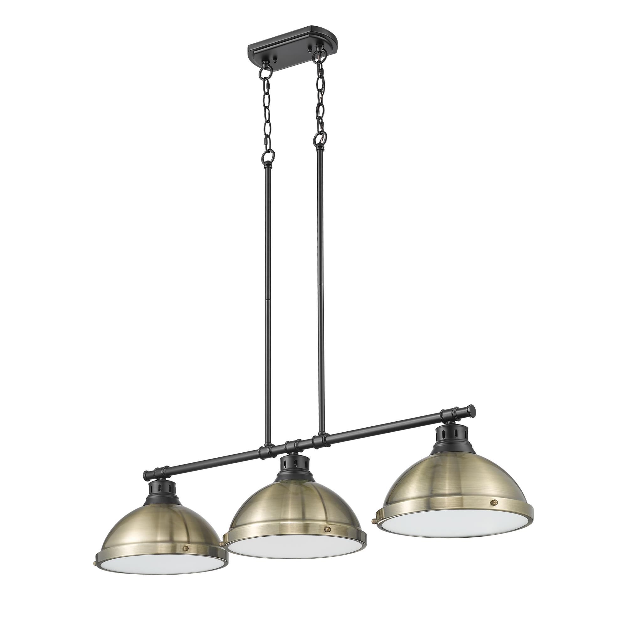 Duncan 40 Inch Linear Suspension Light by Golden Lighting