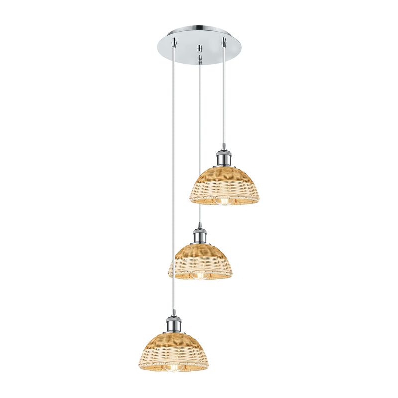 Bruno Marashlian Bristol Natural II 14 Inch Multi Light Pendant by Innovations Lighting