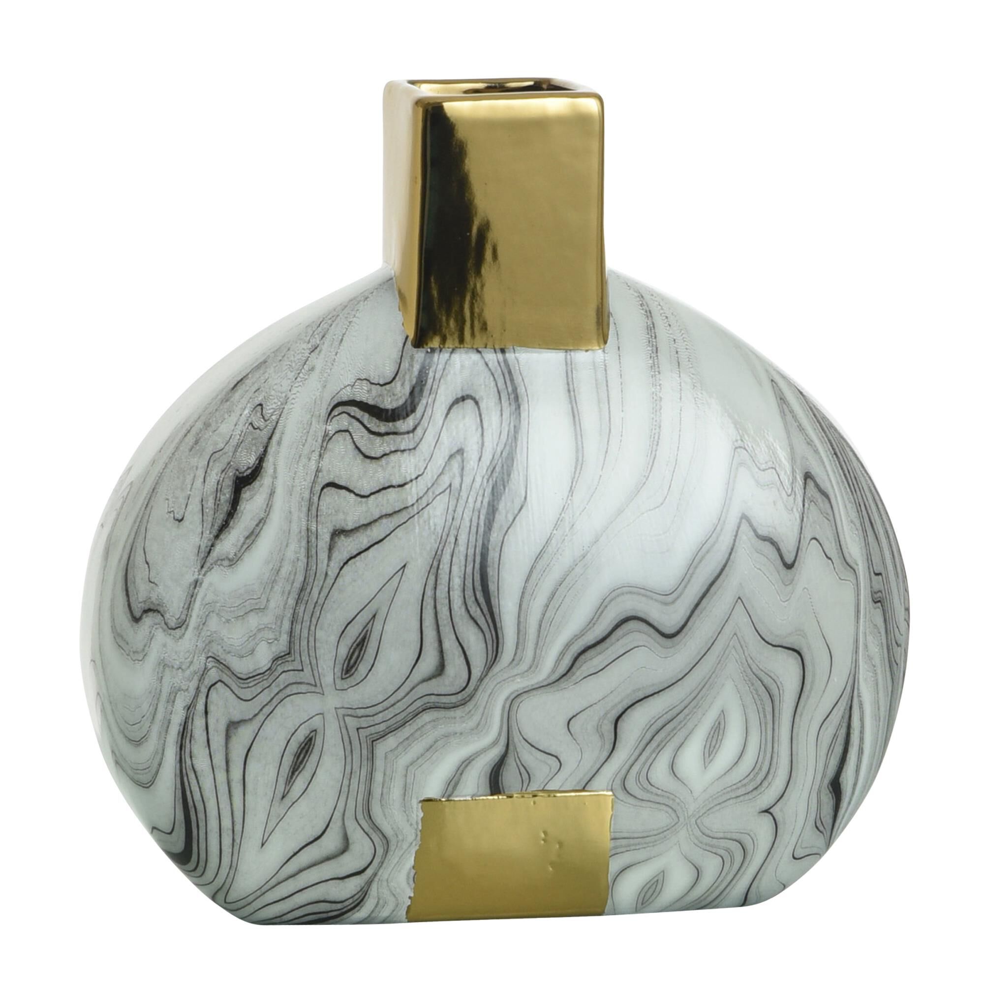 Marbell 10 Inch Vase-Urn by Stylecraft