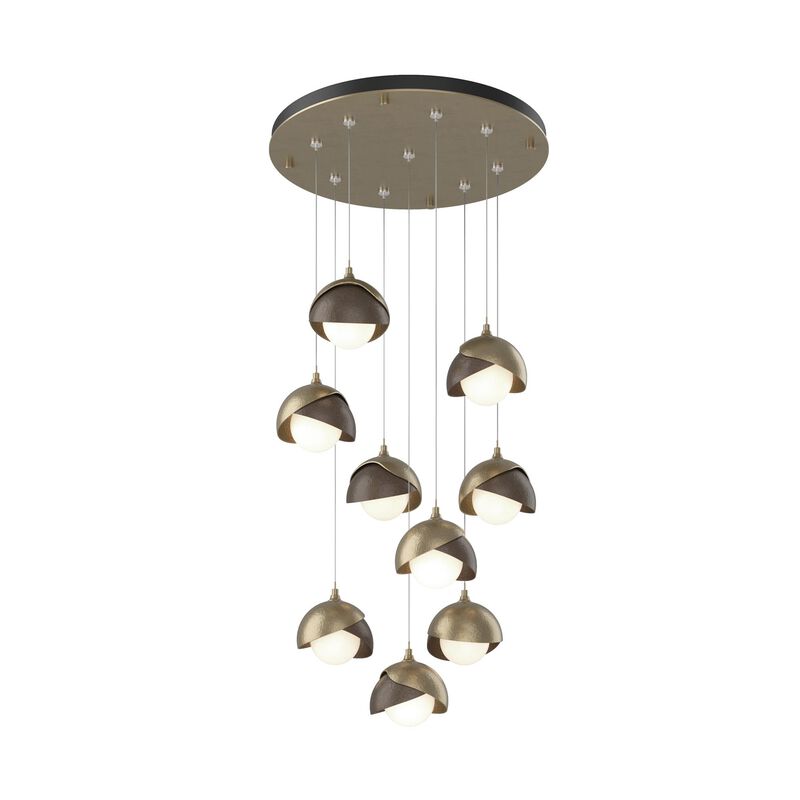 Brooklyn 20 Inch Multi Light Pendant by Hubbardton Forge