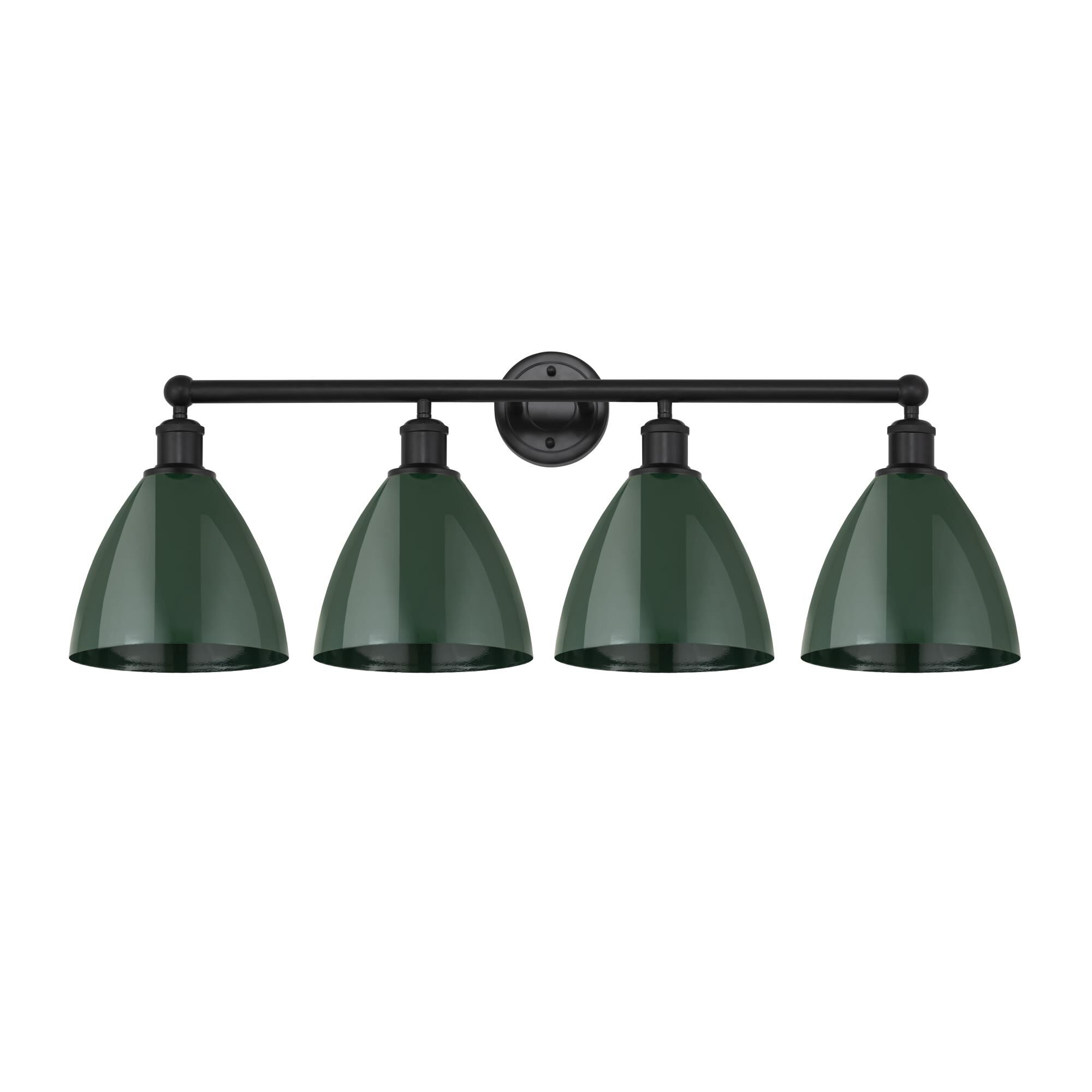 Shown in Matte Black, Green finish and Green Metal shade