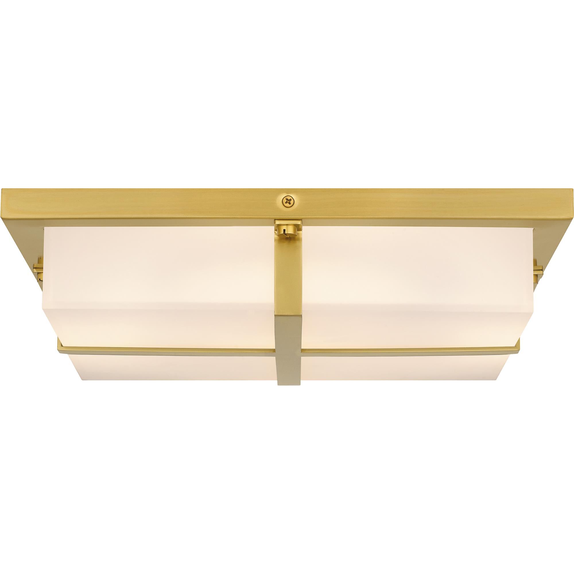 Shown in Brushed Gold finish and Sandblast Acrylic shade