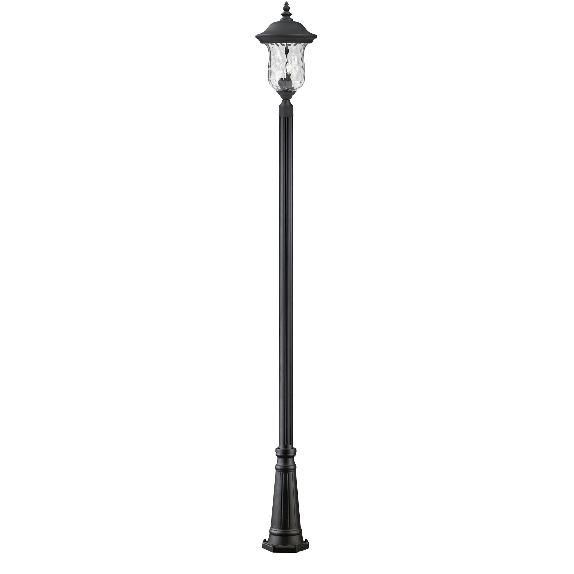 Armstrong 118 Inch Tall 3 Light Outdoor Post Lamp by Z-Lite